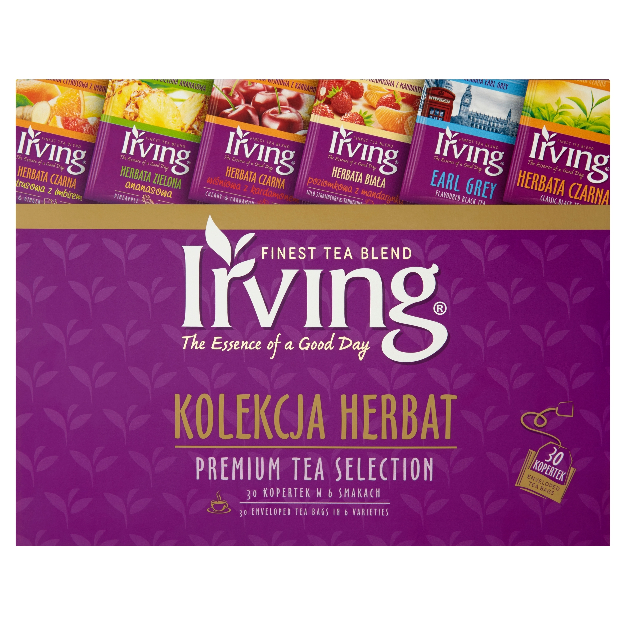 Kolekcja herbat - herbata ekspresowa Irving Premium Tea Selection 30 ...