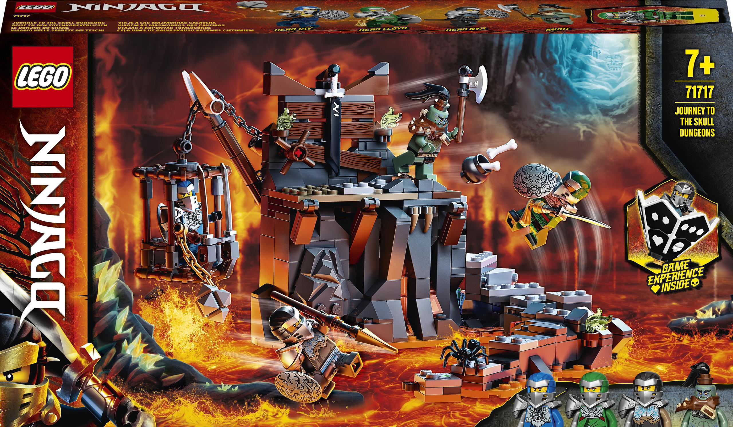 Lego Ninjago 71717 Podróż do Lochów Czaszki