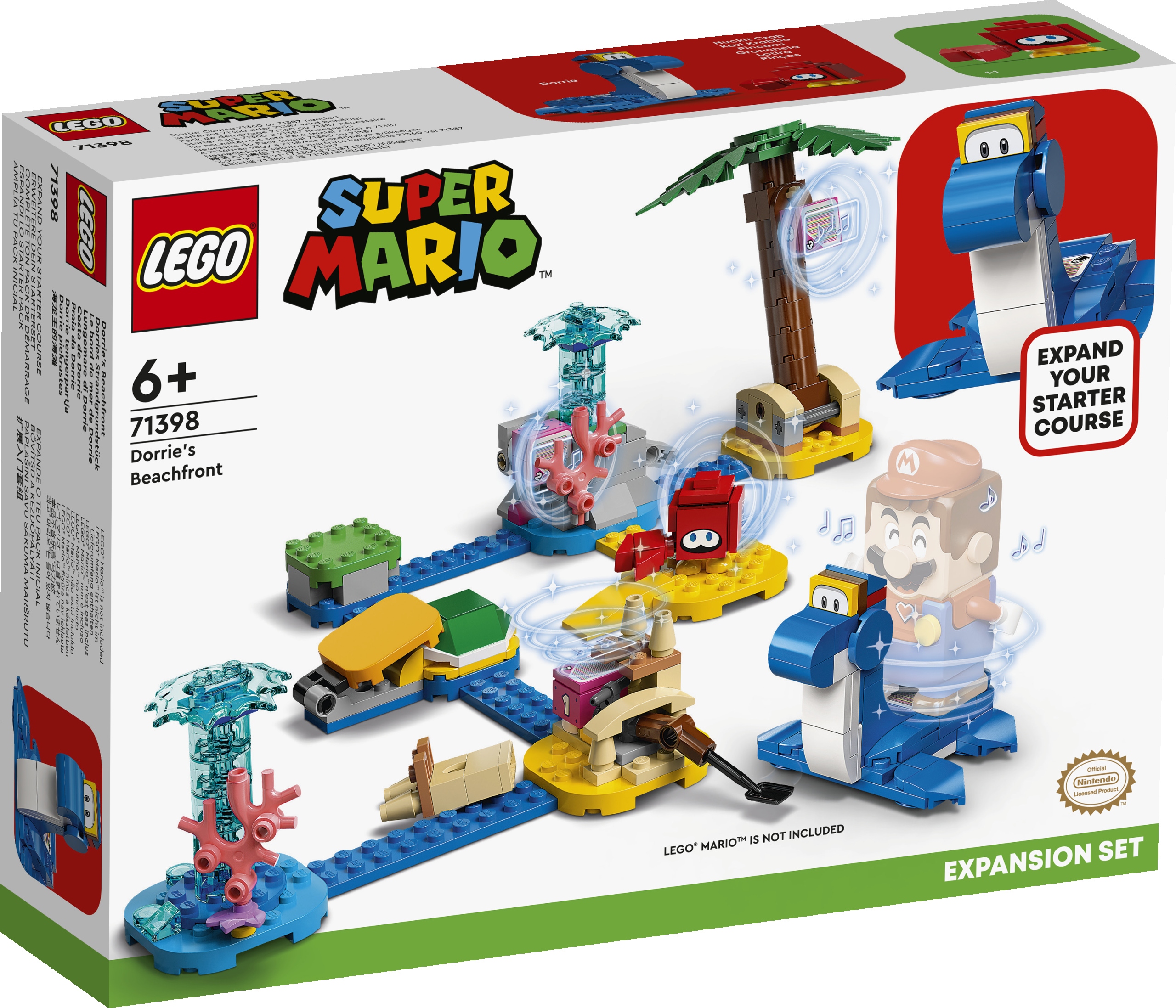 Lego Mario 71398 Rozšiřující sada Nábřeží Dorrie