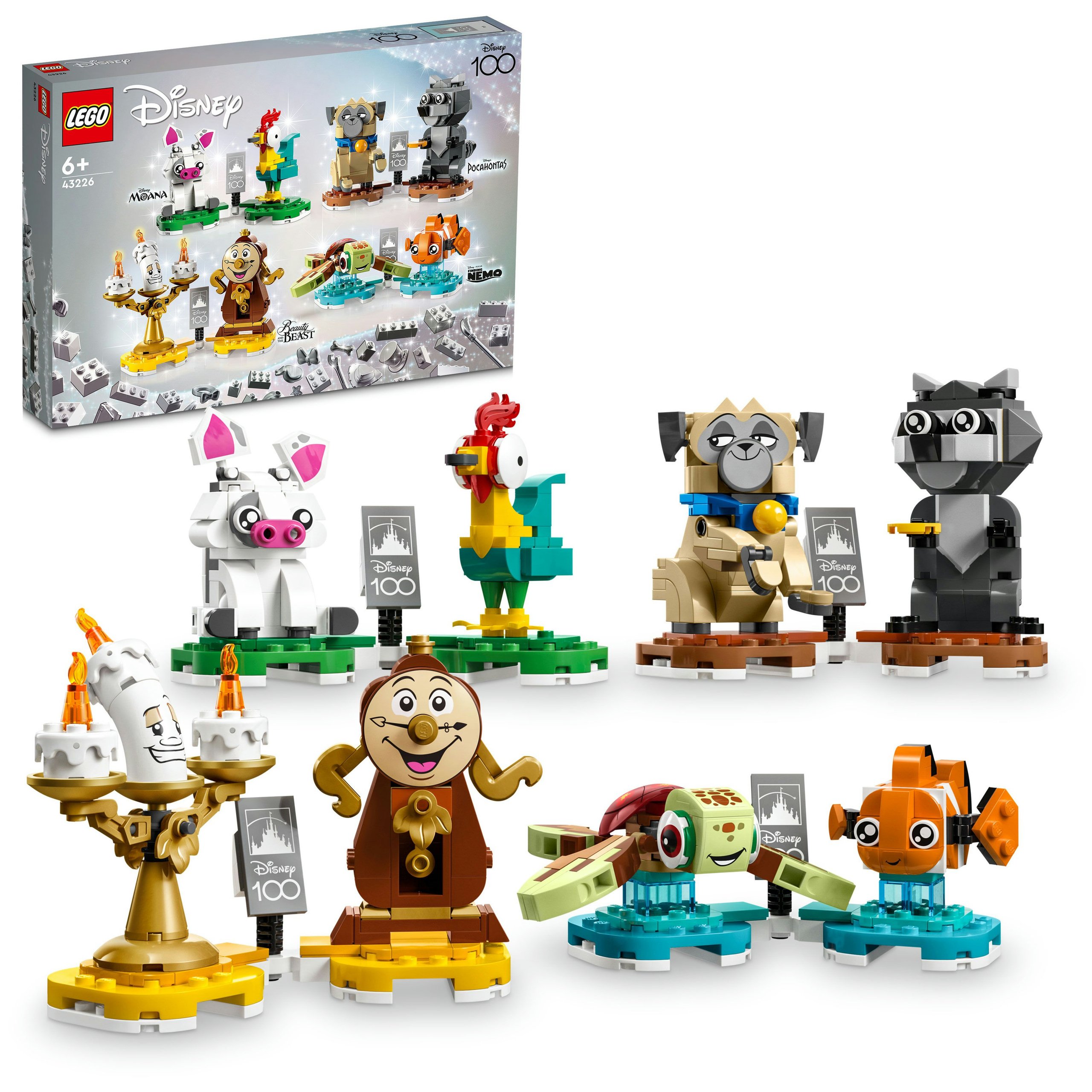 KLOCKI LEGO Disney 43226 Duety Disneya