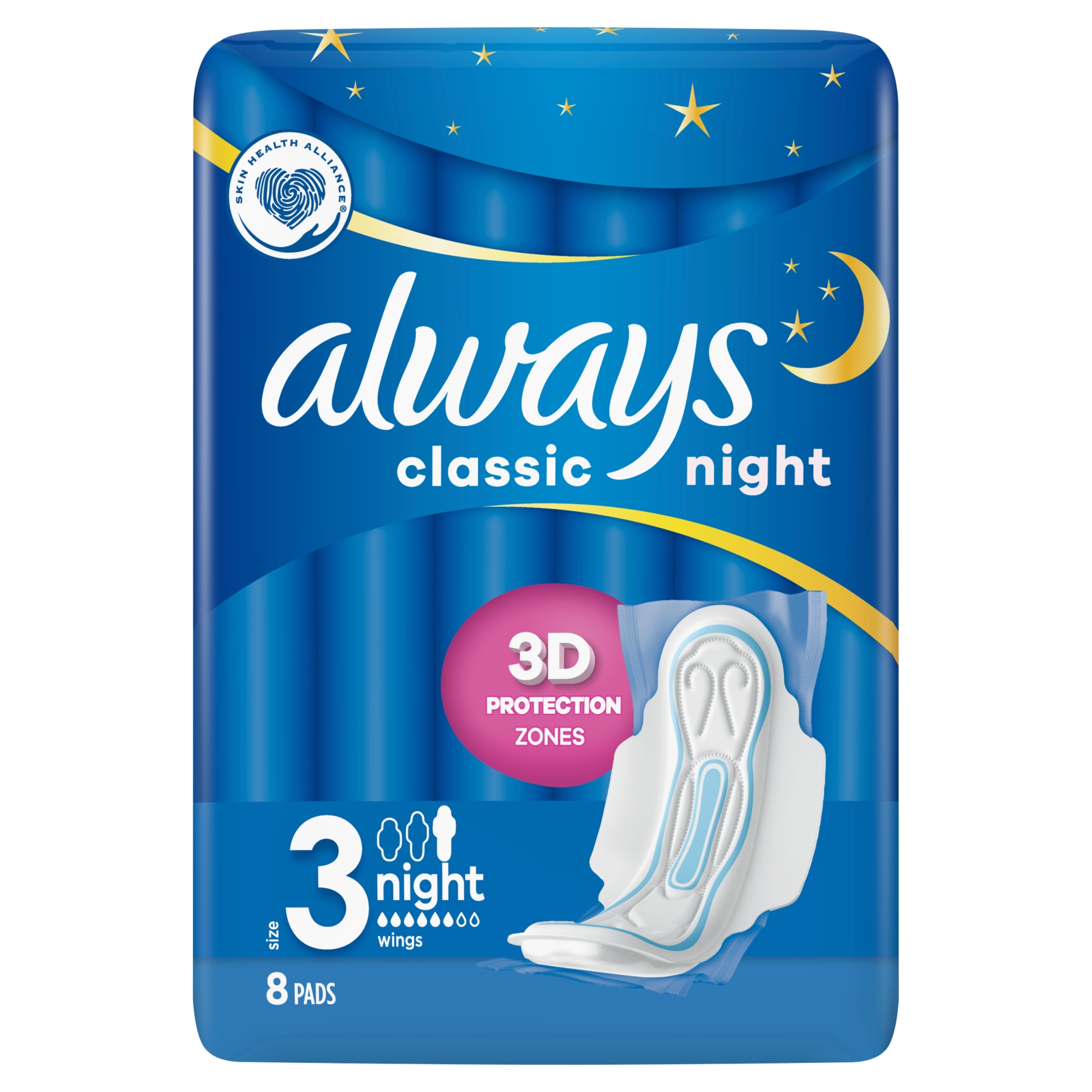 

Always Classic Night podpaski ze skrzydeł 8 szt.