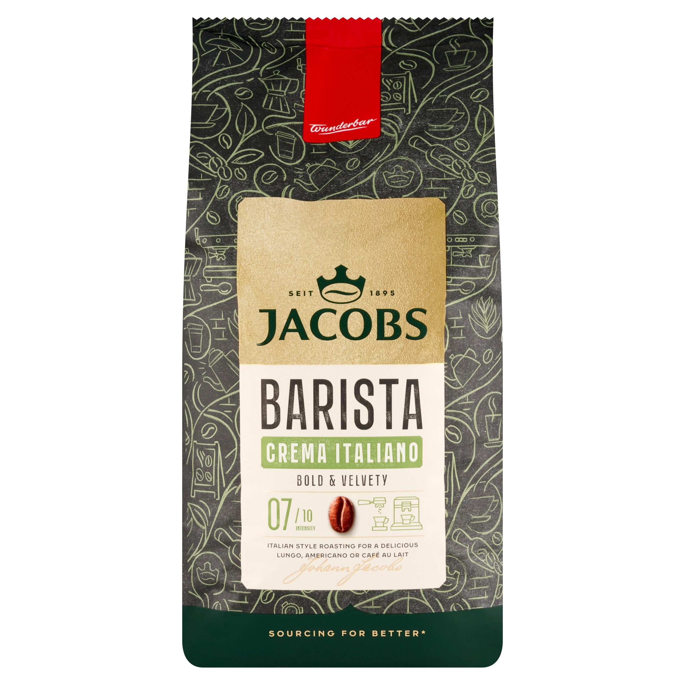 Levně Káva Jacobs Barista Editions Crema Italiano 1000 g