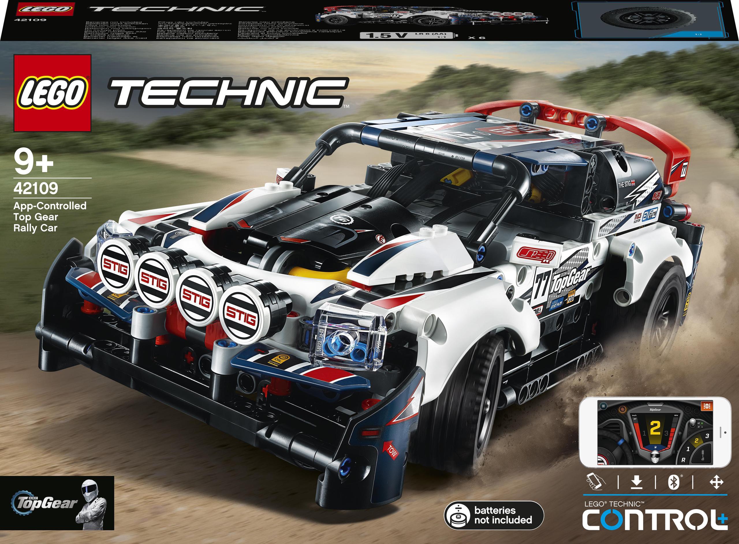 stavebnice Lego Technic Sada závodního auta Top Gear Dálkově ovládaná 42109