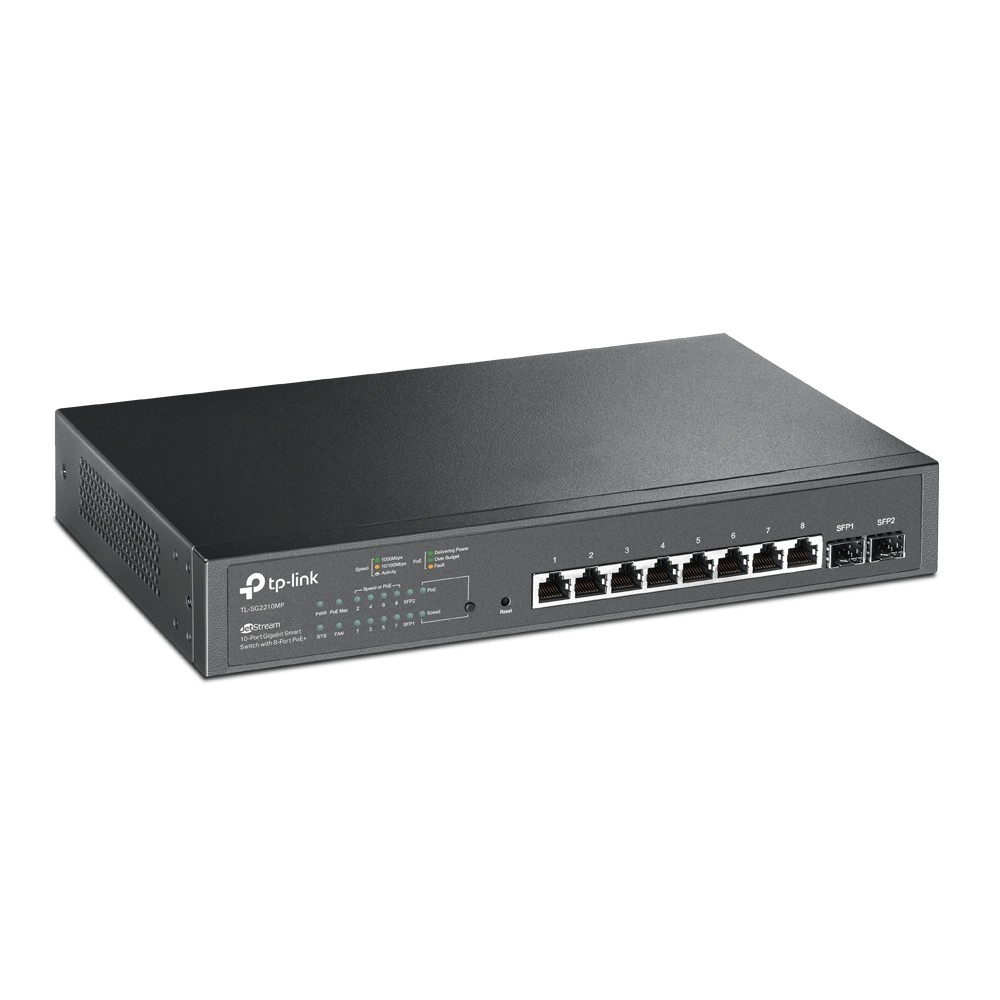Tp Link Tl SG2210MP 8xGb 2xSFP smart rack switch 150W Poe+ Omada Sdn