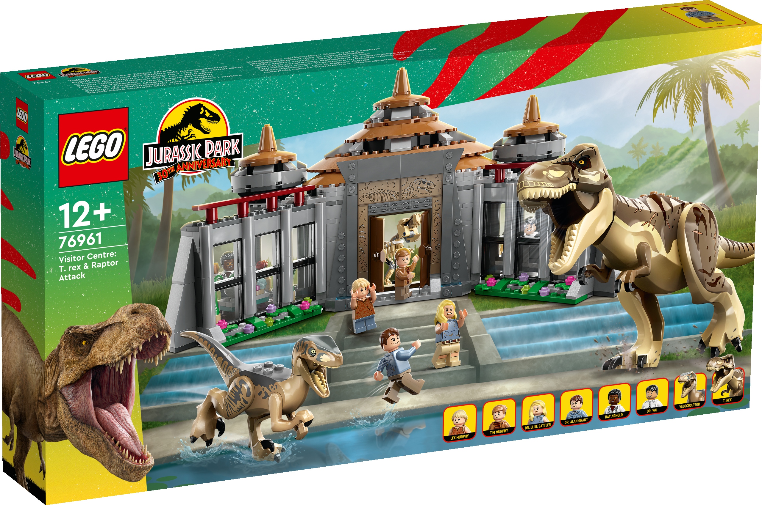LEGO 76961 Jurassic World Atak tyranozaura raptora