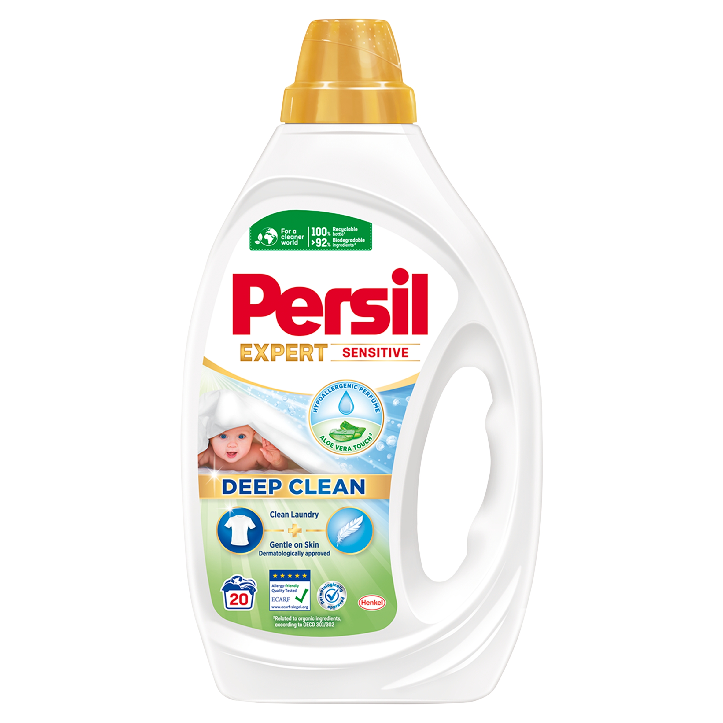 Tekutý prací prostředek na bílé prádlo Persil 900 ml