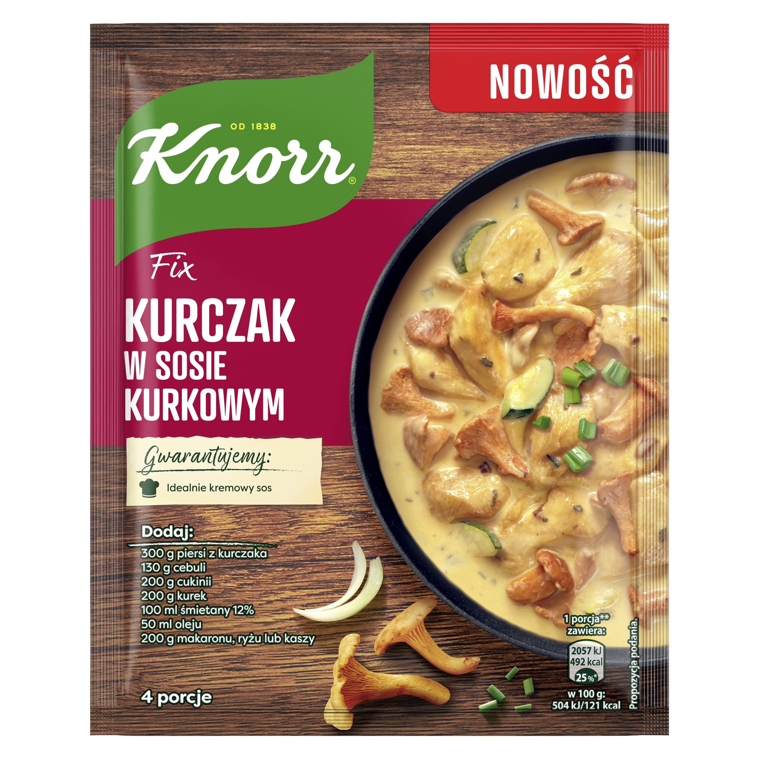 Knorr Fix Kuře v kurkové omáčce 43 g x 22 g