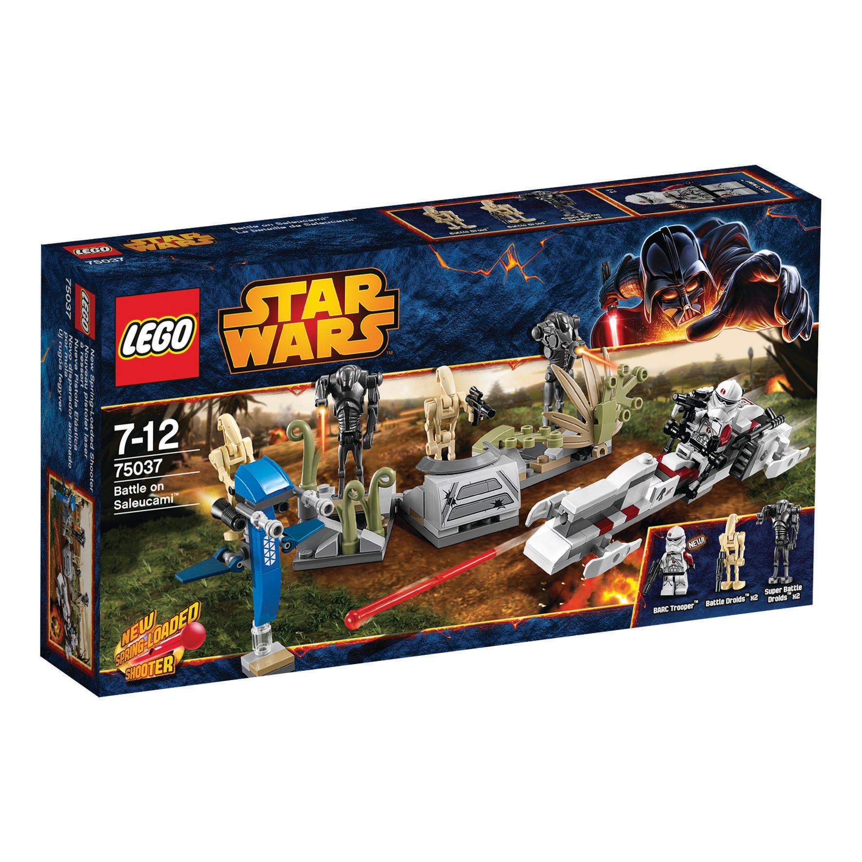 Klocki Lego Star Wars Zestaw Bitwa na Saleucami 75037