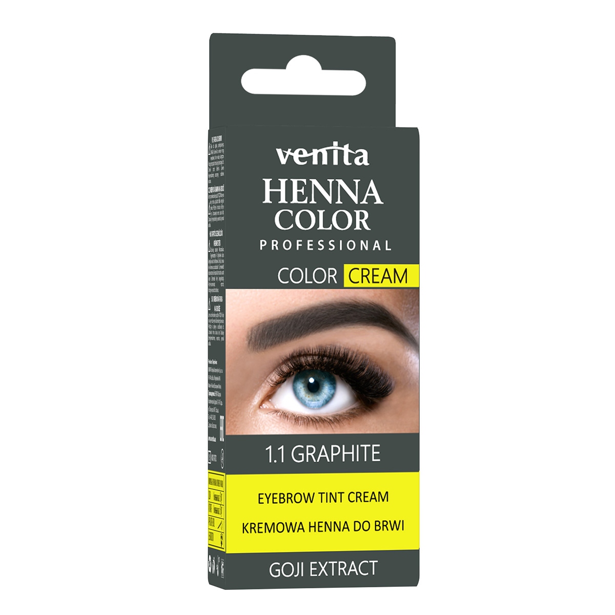 

Venita henna do brwi w kremie grafitowa