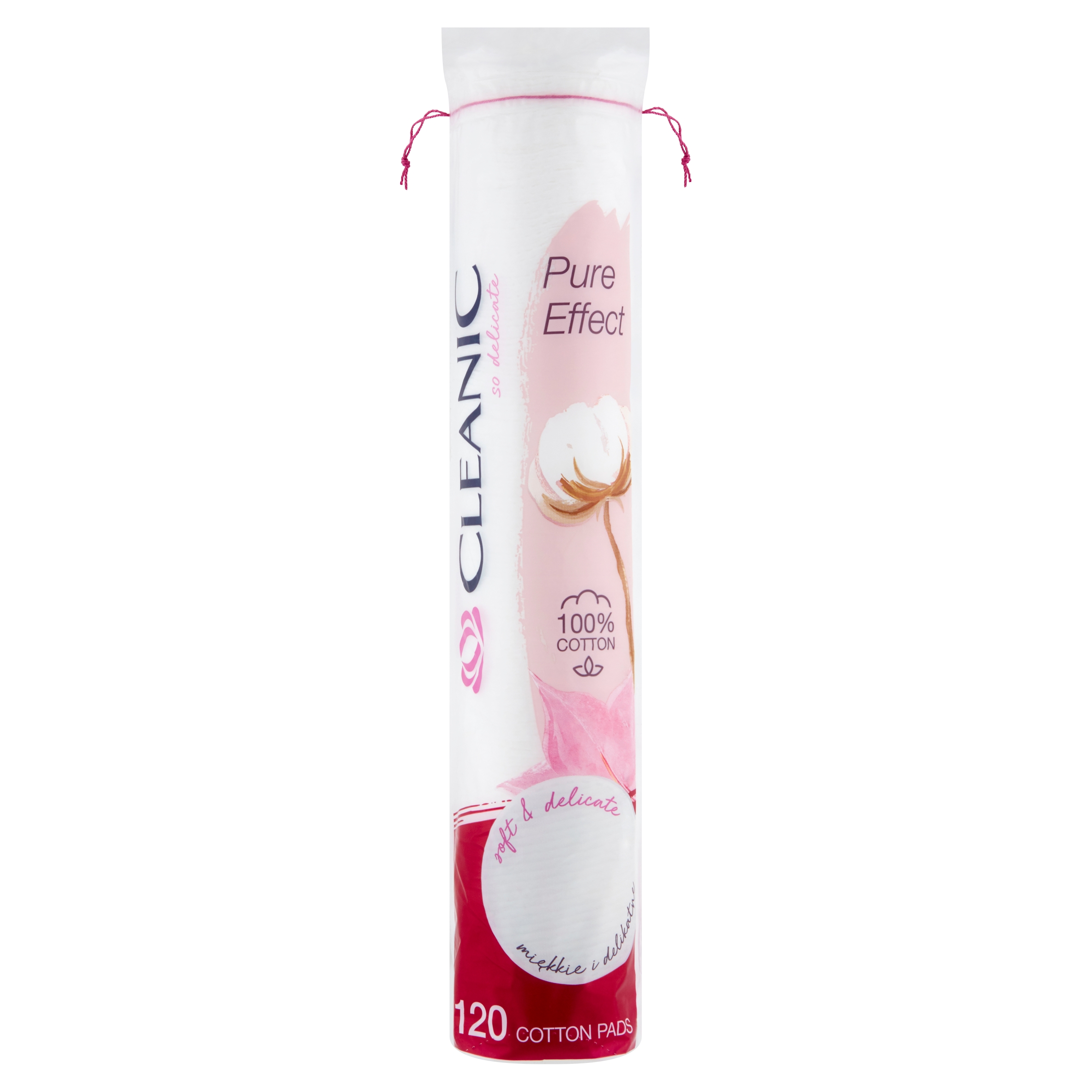 

Cleanic Pure Effect płatki kosmetyczne 120szt.