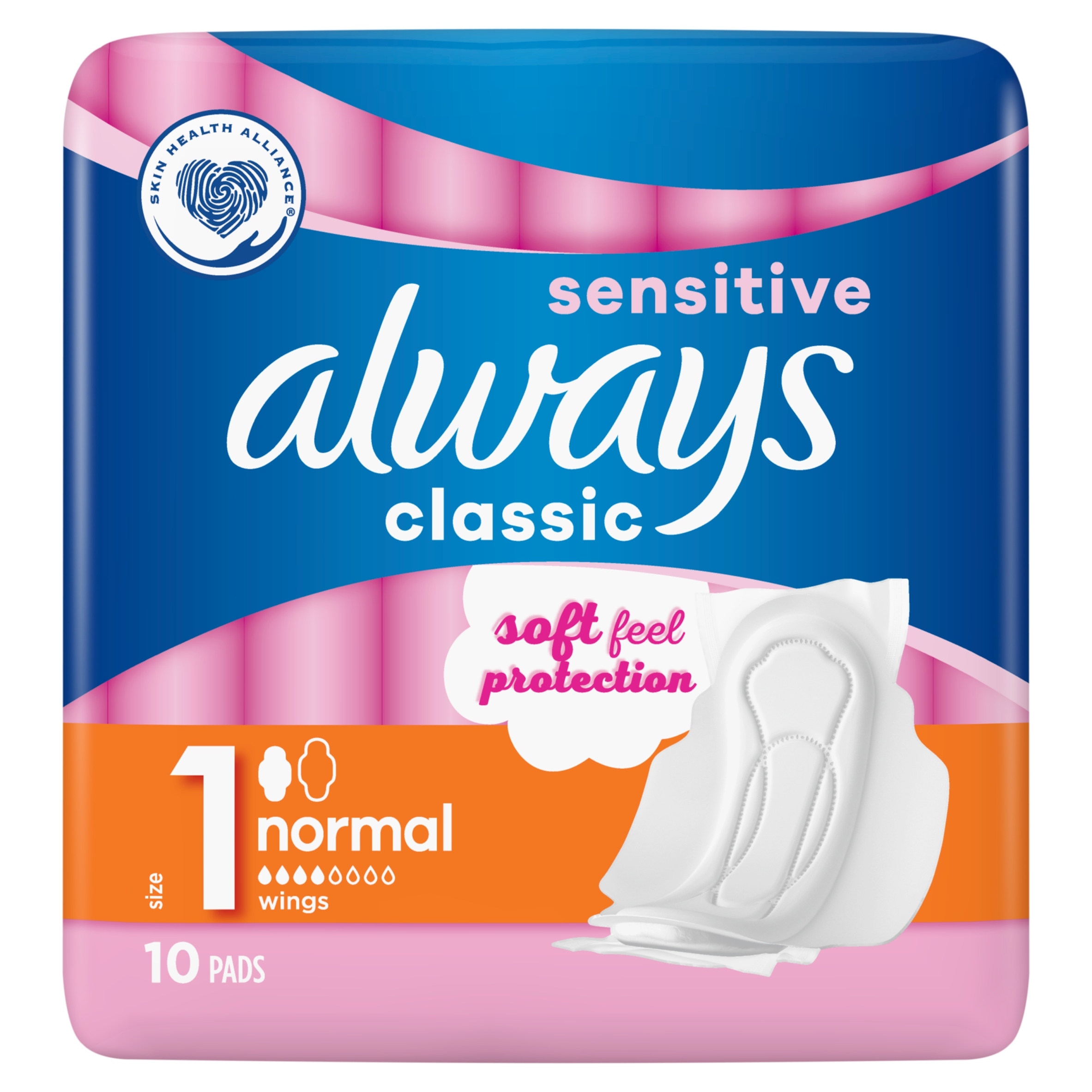 

Podpaski higieniczne Always ze skrzydełkami 10szt