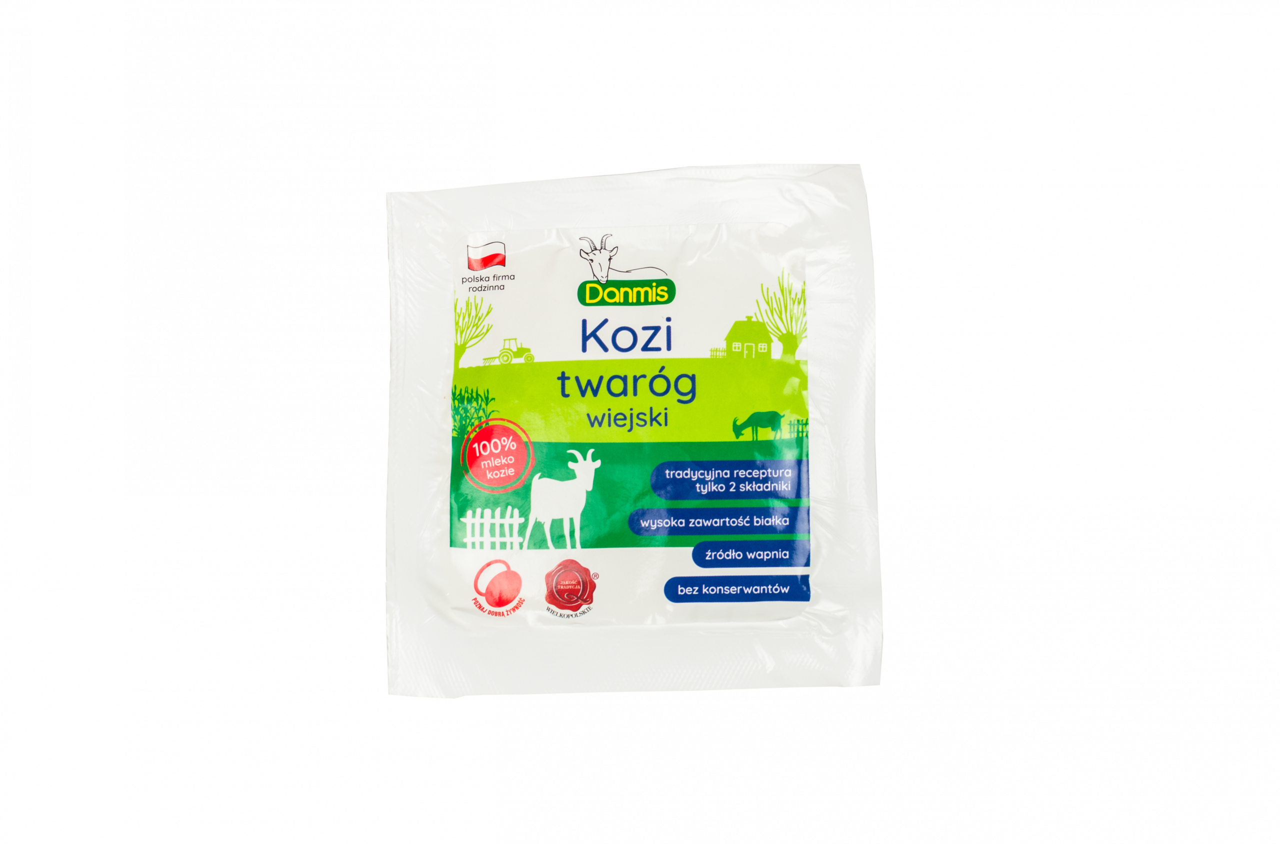 Sada 5 kusů Kozí tvaroh venkovský 200 g Danmis
