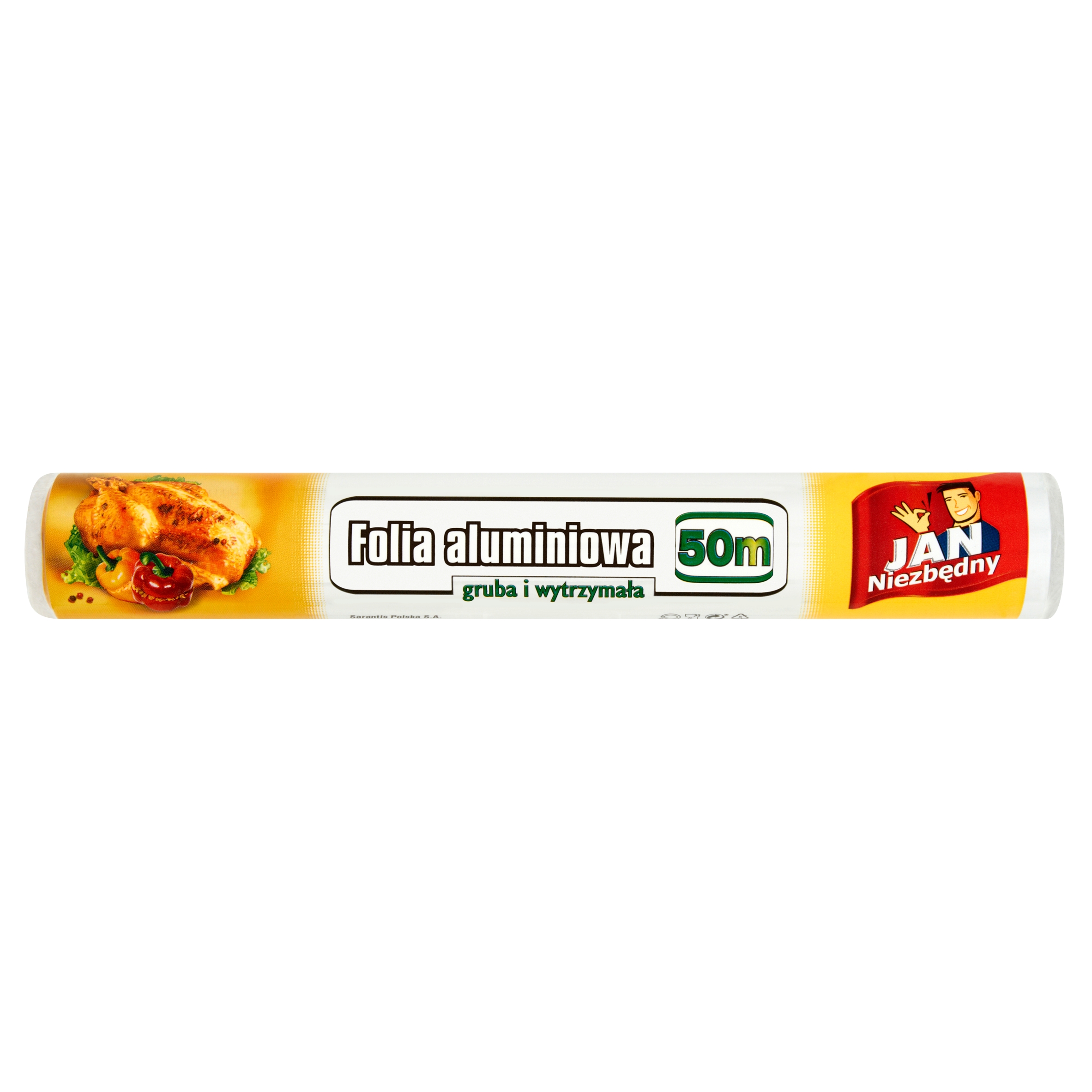 

folia aluminiowa/50m/w folii/jn