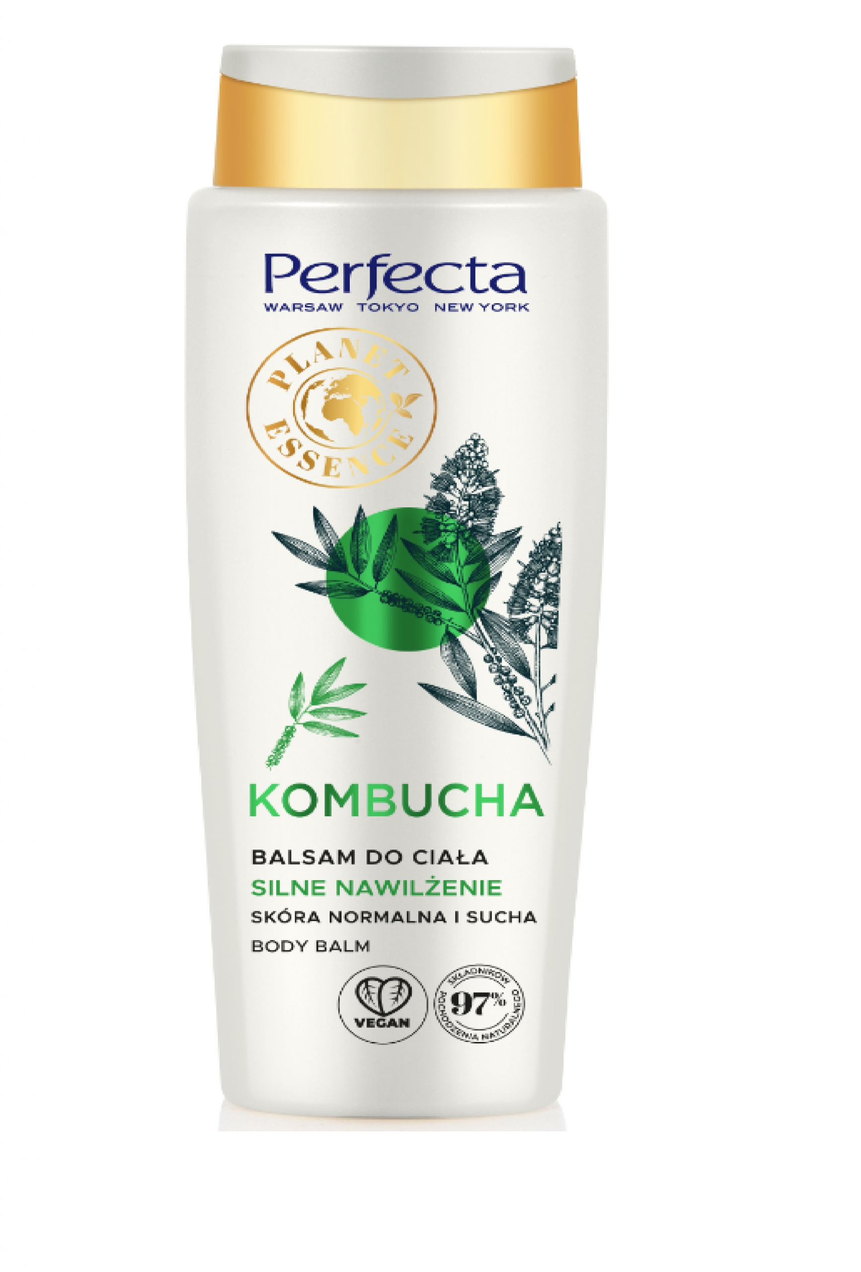 BALSAM DO CIAŁA ODMŁADZAJĄCY Z KOMBUCHĄ PERFECTA PLANET 400ml