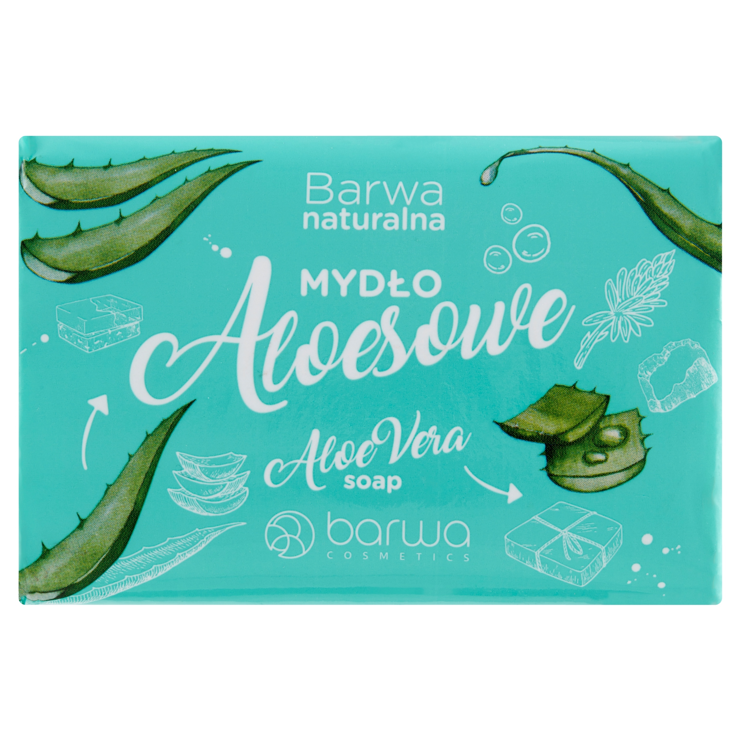 Barwa Přírodní, aloe mýdlo, 100 g, 1 ks