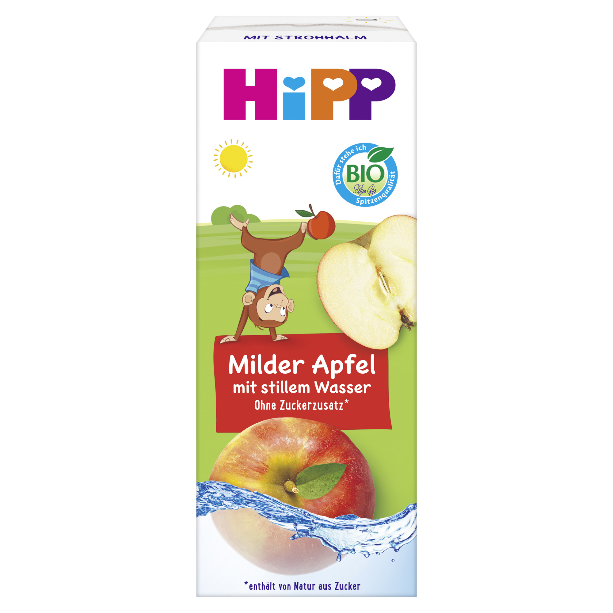 Sok jabłkowy Hipp 200 ml bez cukru z Niemiec