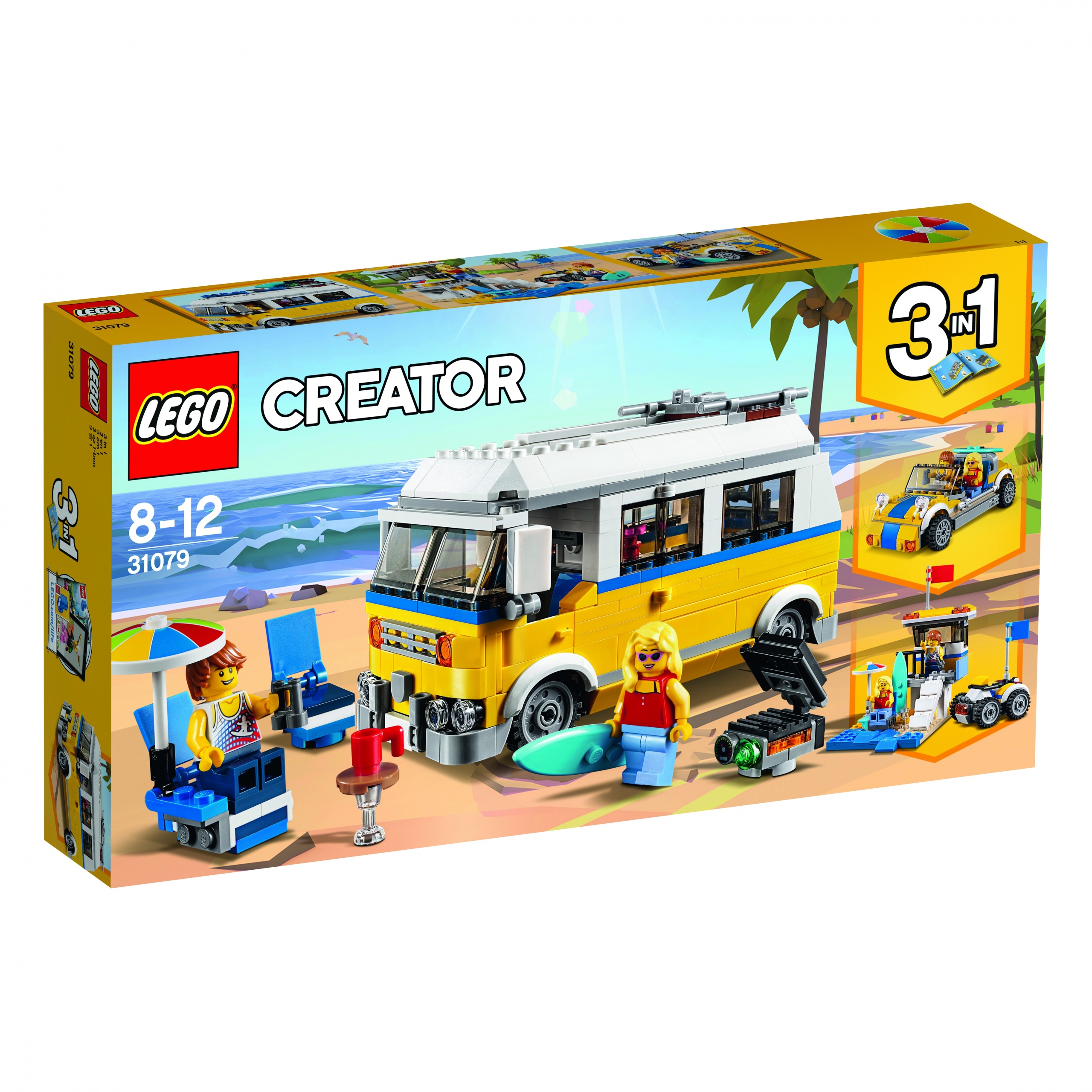 Lego Creator 3v1 31079 stavebnice Lego Creator Van surfařů 31079