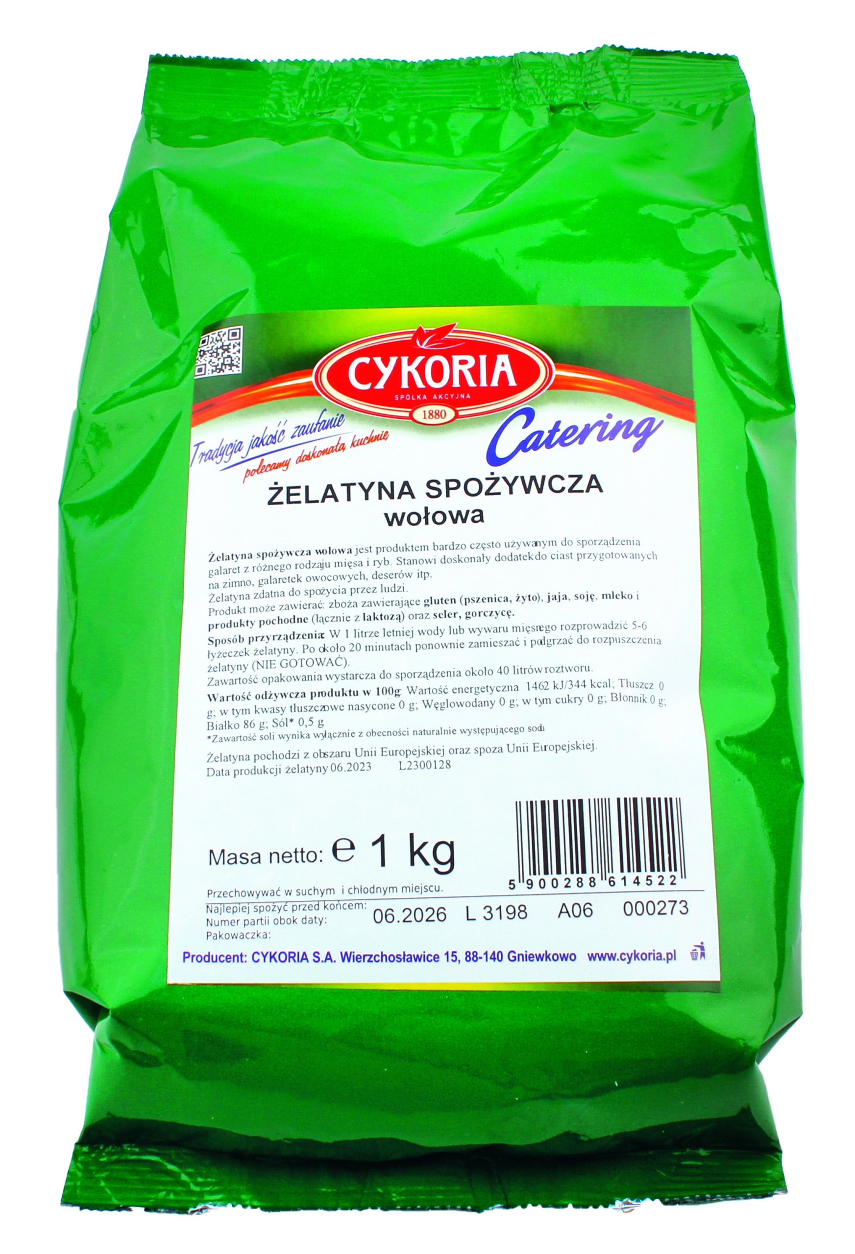 Želatina Cykoria 1 kg