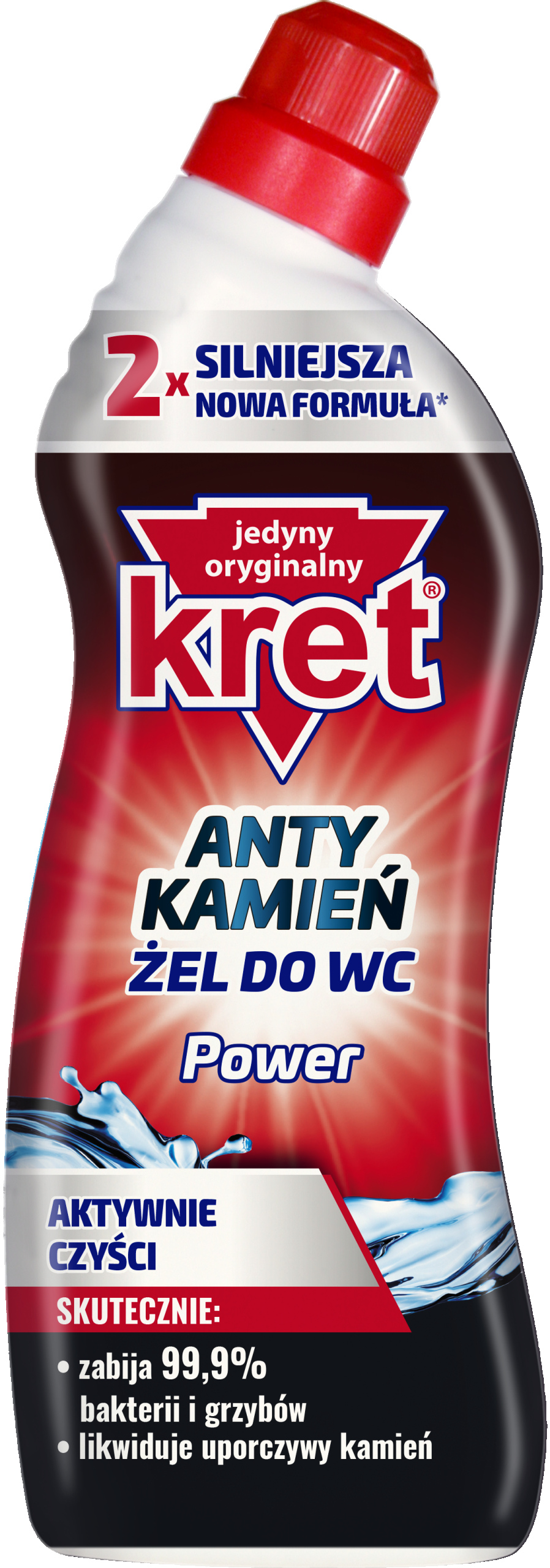 

Kret Żel do Wc Toalty Usuwa Kamień I Bakterie 750g
