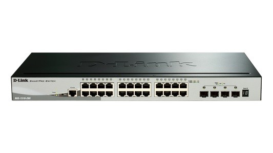 D-LINK 28-Port Gigabit Stackable Smart Managed Switch including 4 10G SFP+ — 5