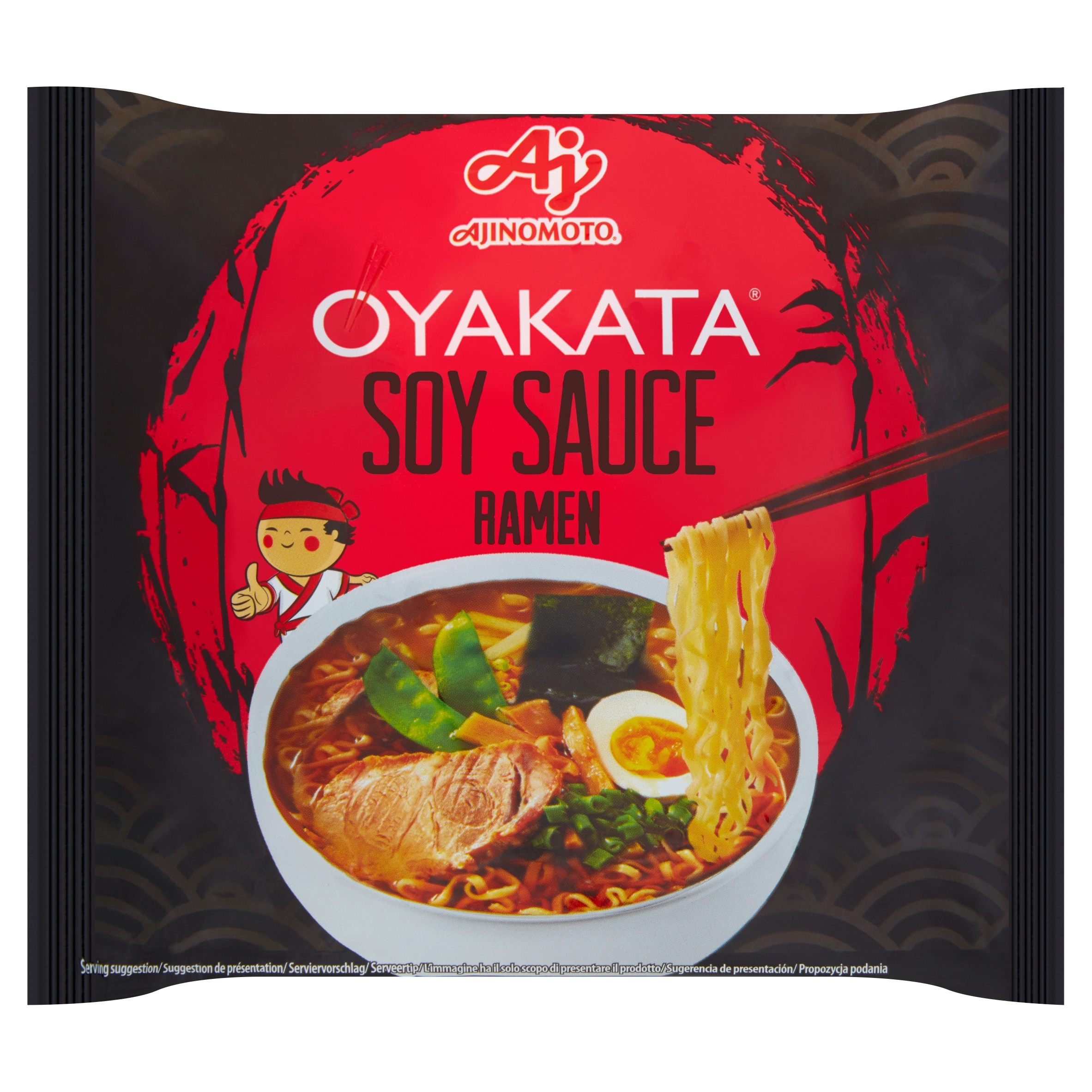 14 x Oyakata instantní polévka s kuřecí příchutí a těstovinami 83 g