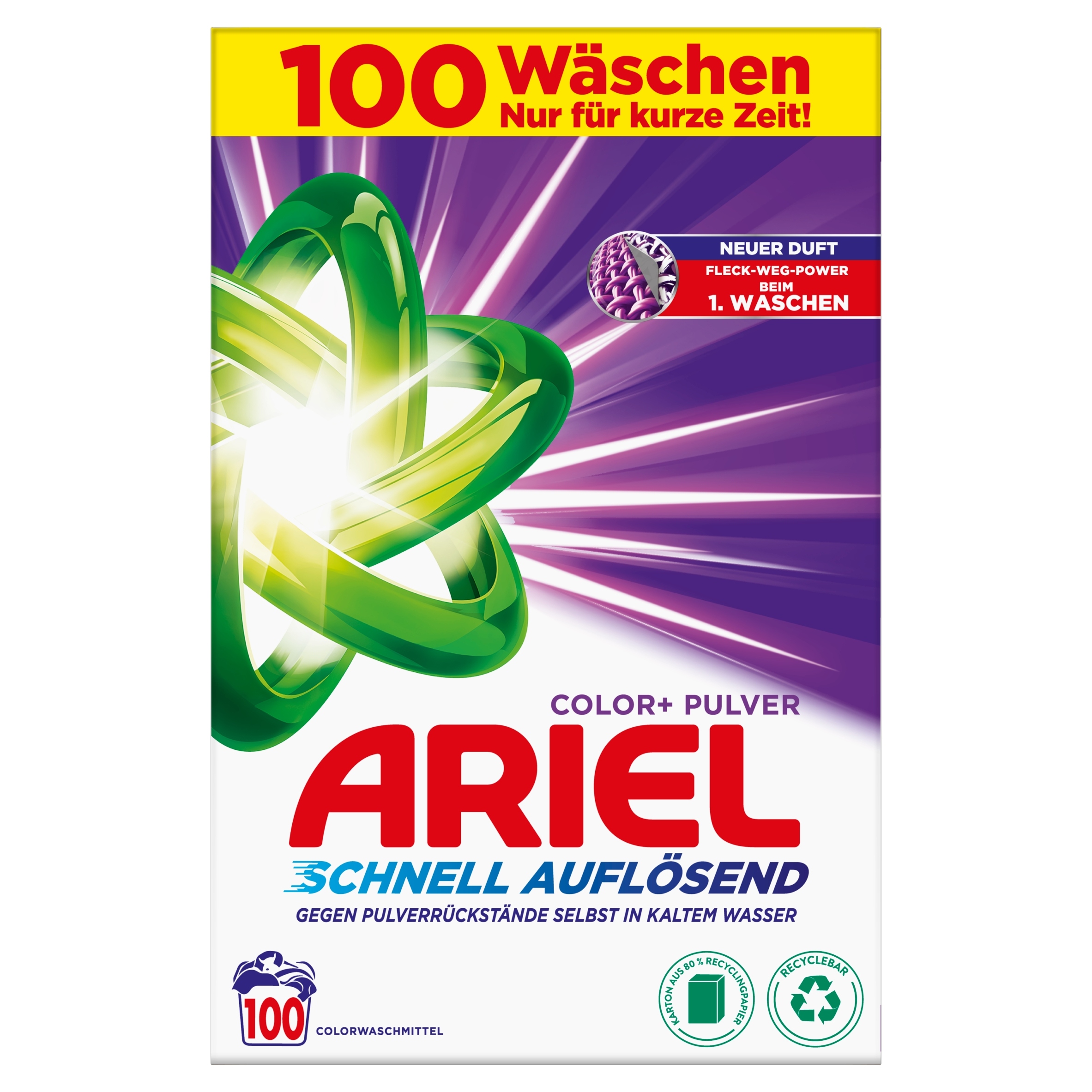 Levně Prášek na barevné prádlo Ariel 6 kg