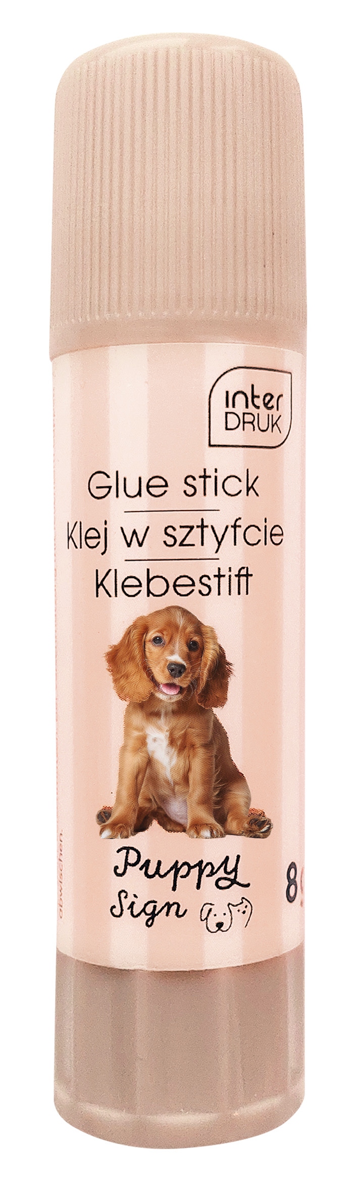 Klej w sztyfcie 8 gram KOTKI PIESKI Puppy Sign Interdruk_4