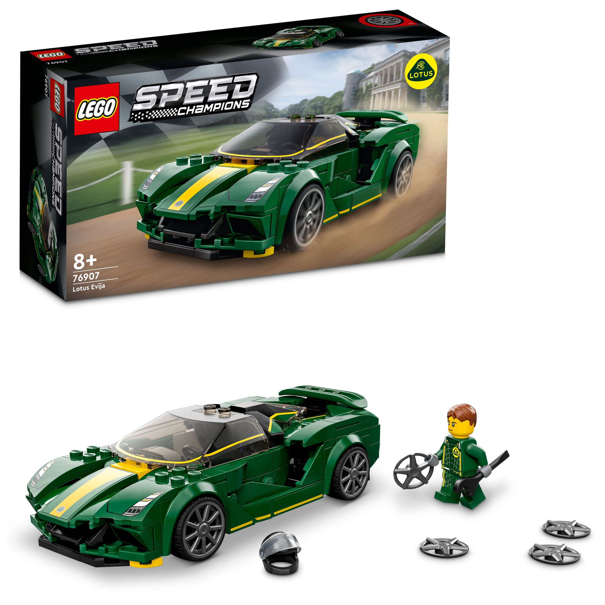 LEGO SPEED CHAMPIONS 76907 8+ LOTUS EVIJA 247 ELEMENTY