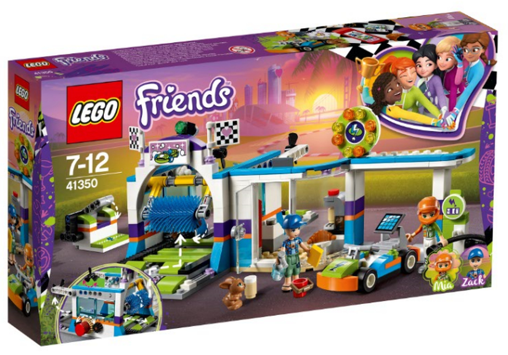Lego Friends 41350 Myjnia samochodowa