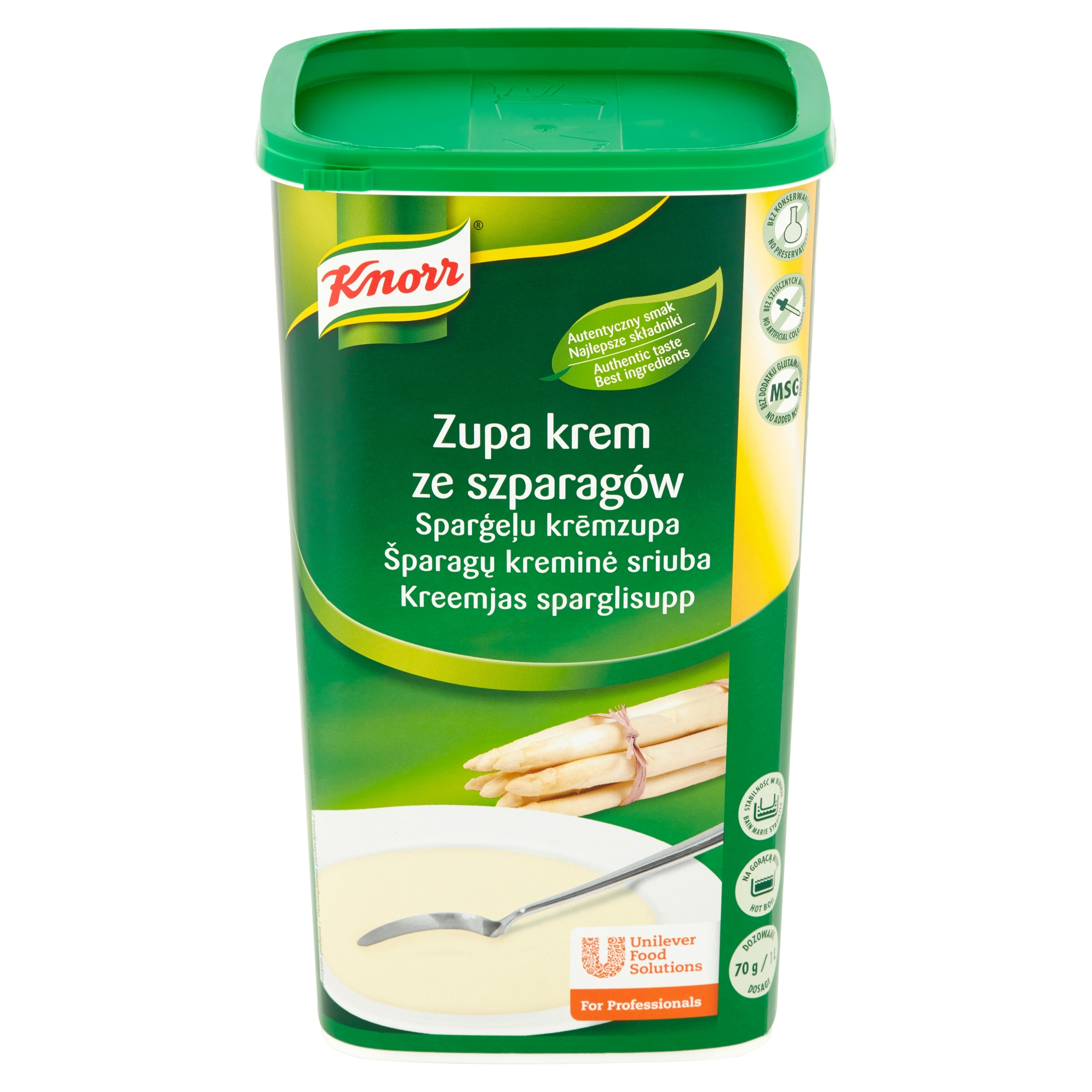 Levně Knorr Krémová polévka z chřestu 1,05 kg