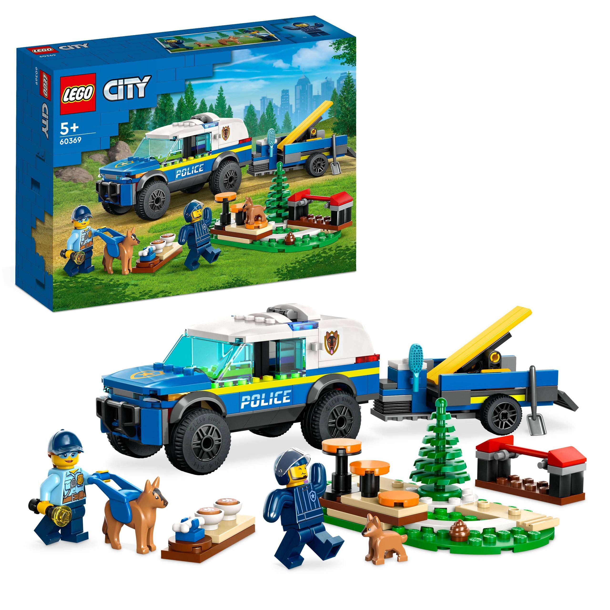Lego City 60369 Výcvik policejních psů v terénu