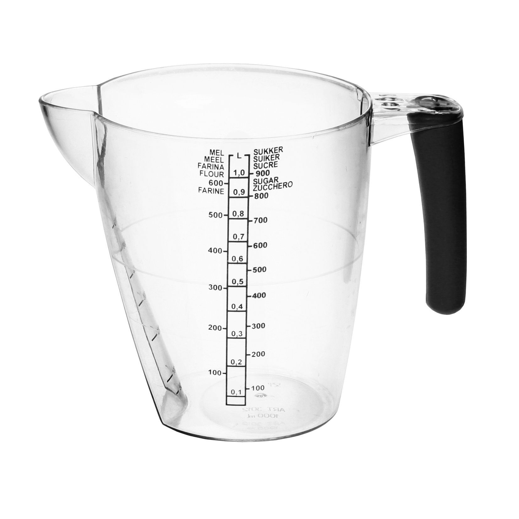 Pojemnik z miarką dzbanek miarka 1L Kubek 21390