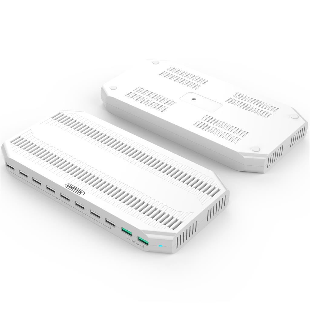 Stacja ładująca Unitek Y-2190A, 10 x USB; QC3.0; 96W Kod producenta Y-2190A