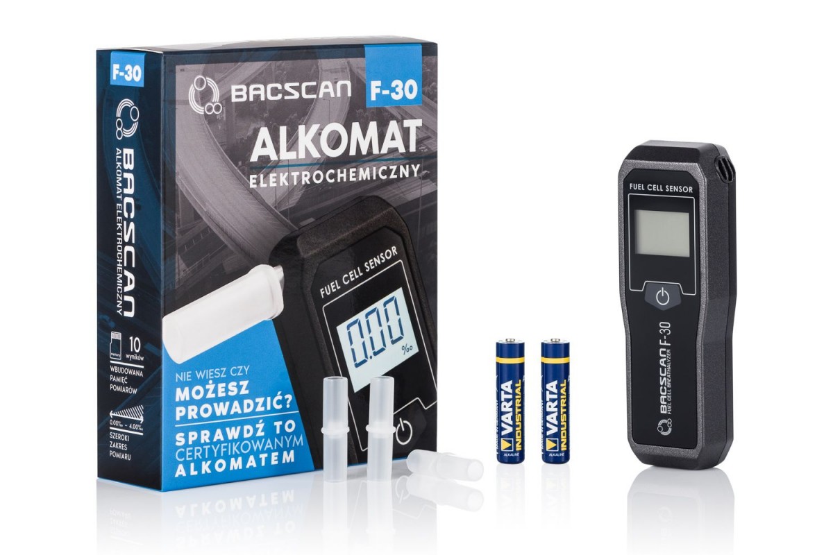 

Alkomat elektrochemiczny BACscan F-30 kalibracja