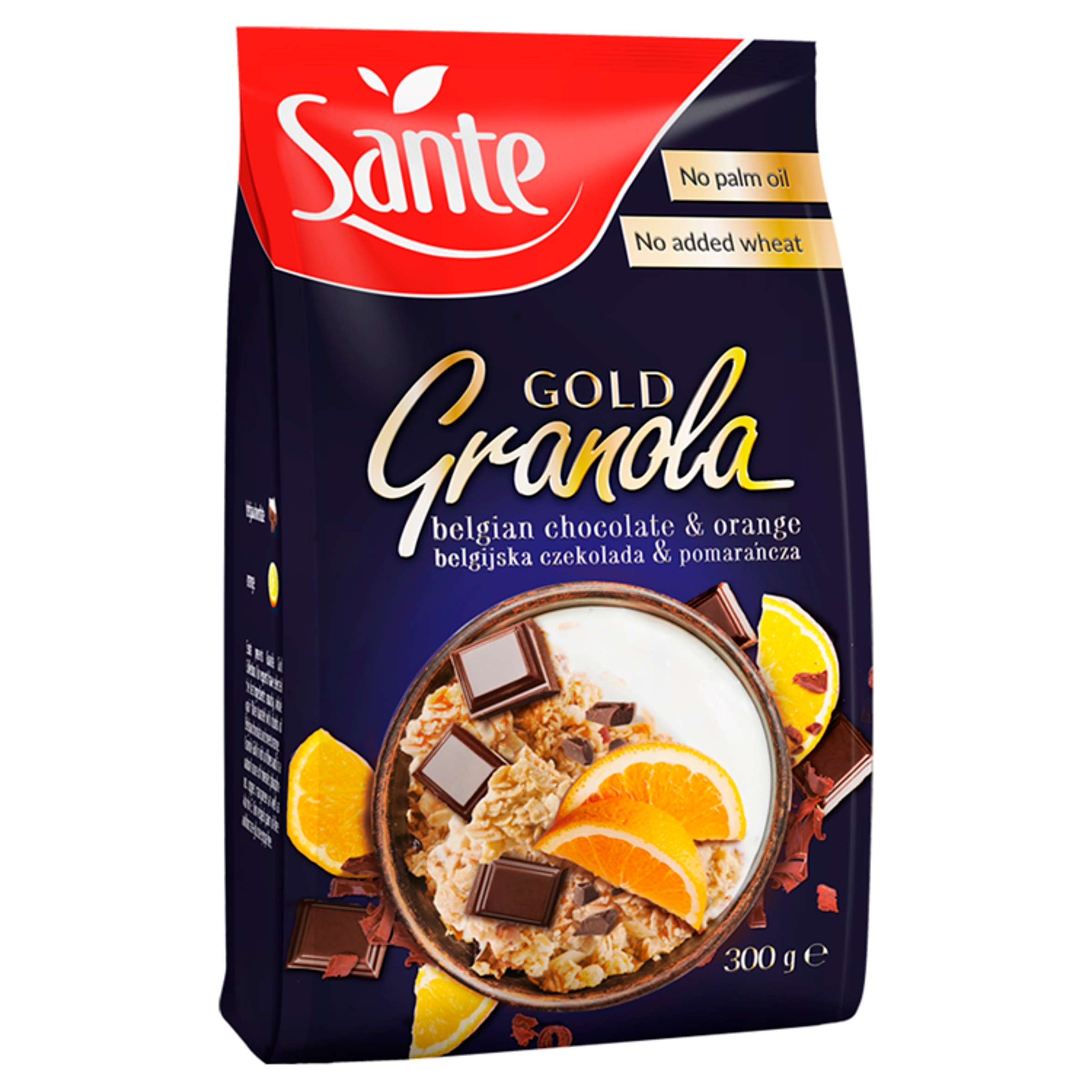 Sante Granola Gold Čokoláda a Pomeranč 300 g Sante