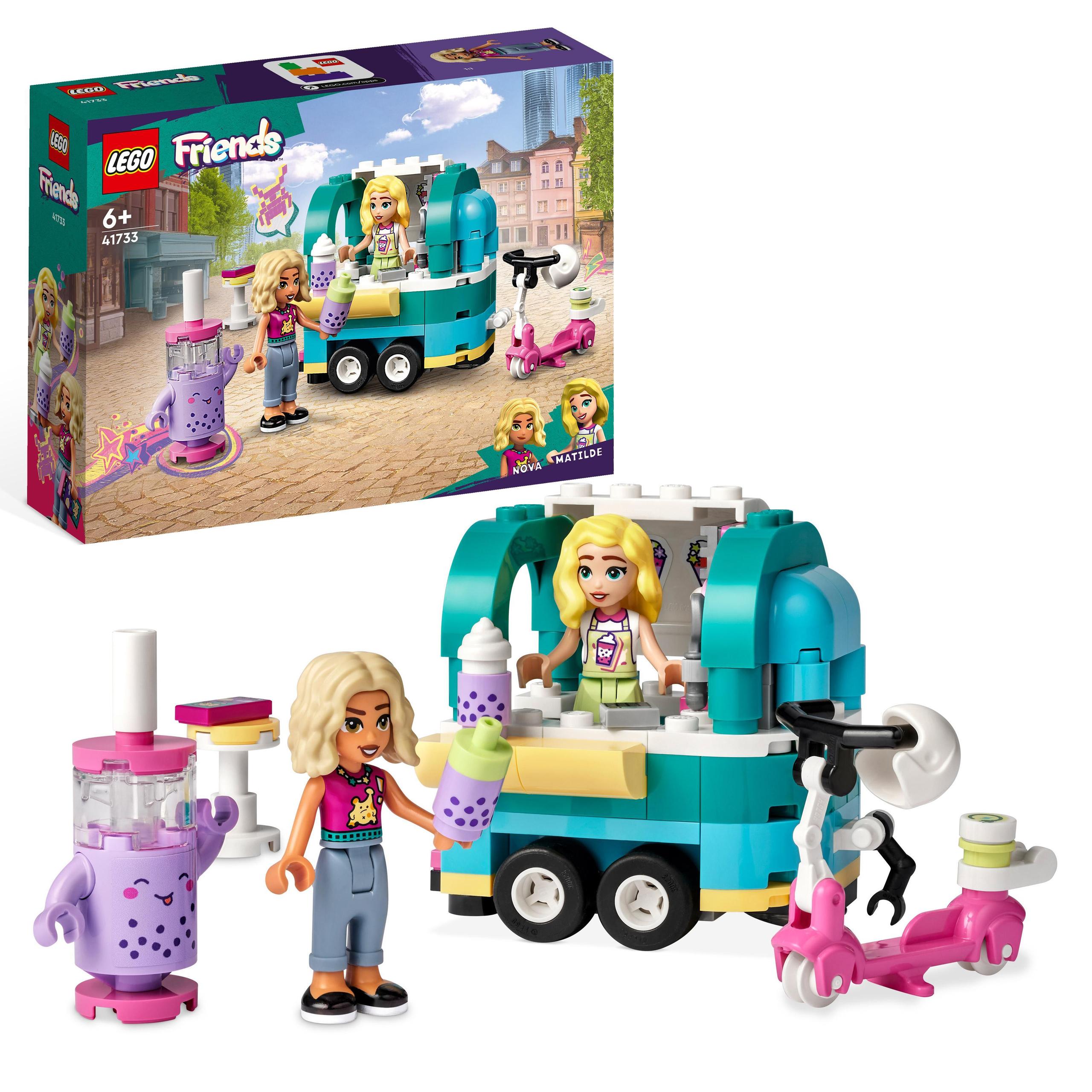 Klocki LEGO Friends Mobilny Sklep z Bubble Tea (41733)