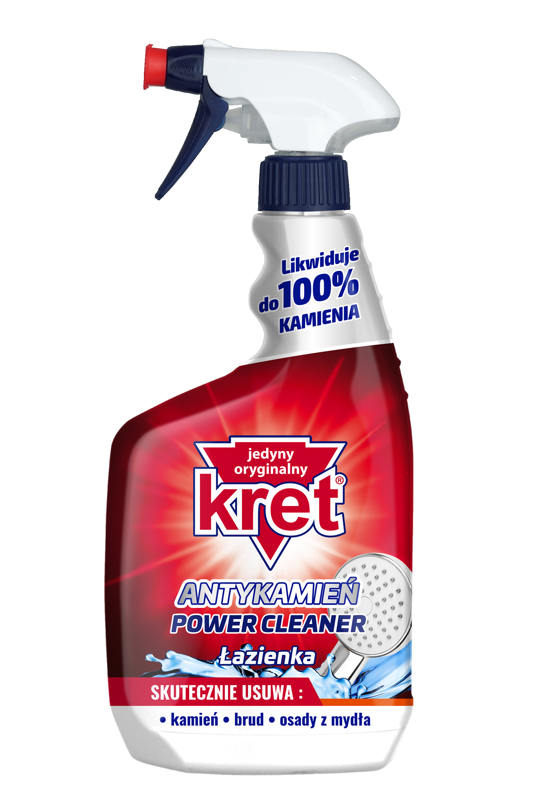 4X Kret Power Cleaner Tekutý přípravek proti vodnímu kameni 620 ml