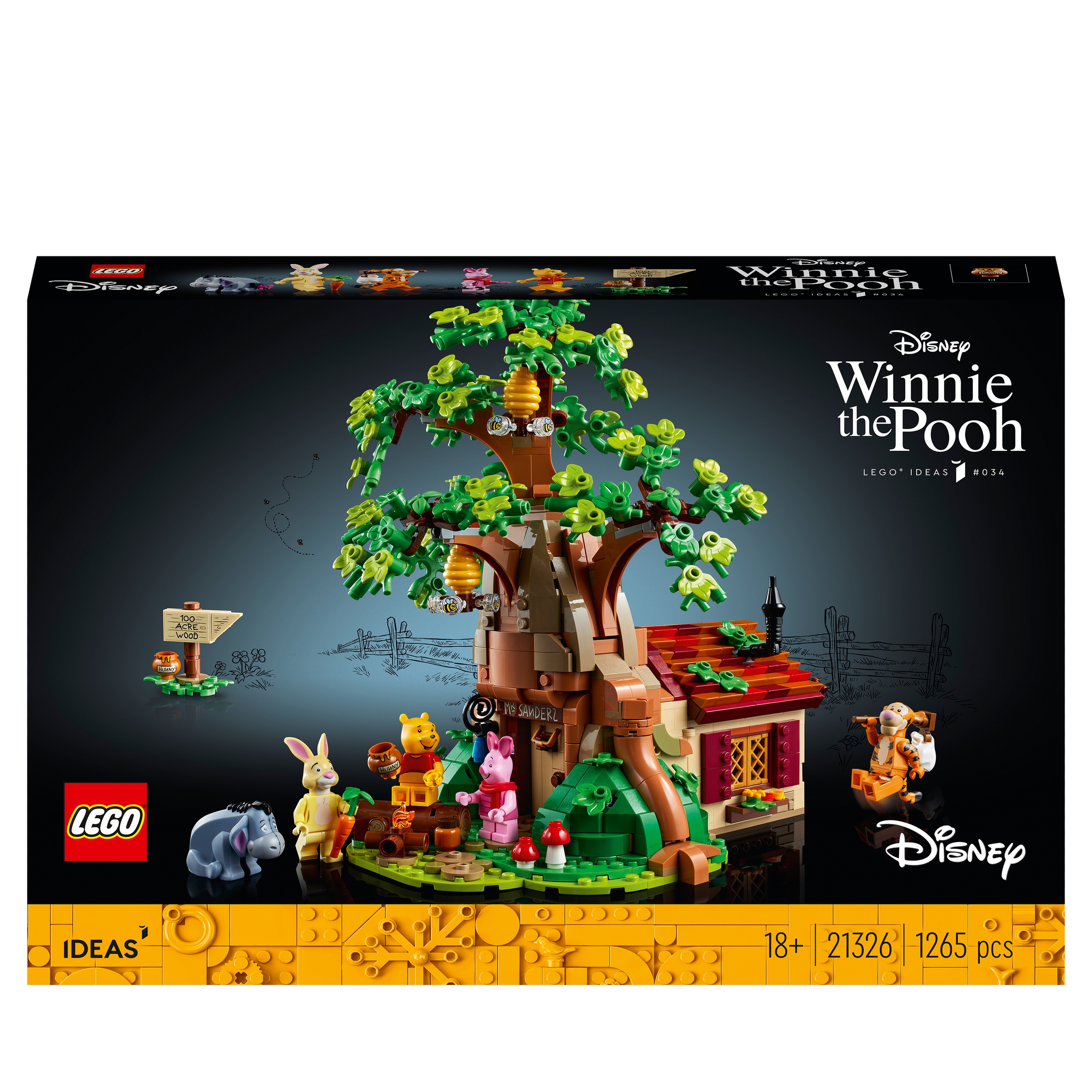 LEGO Ideas 21326 Kubuś Puchatek Marka LEGO