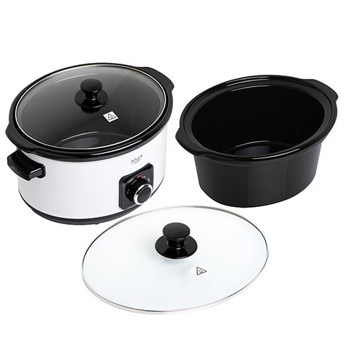 Wolnowar Adler 6413R 5,8L Ceramiczna Misa 3 Poziomy Gotowania