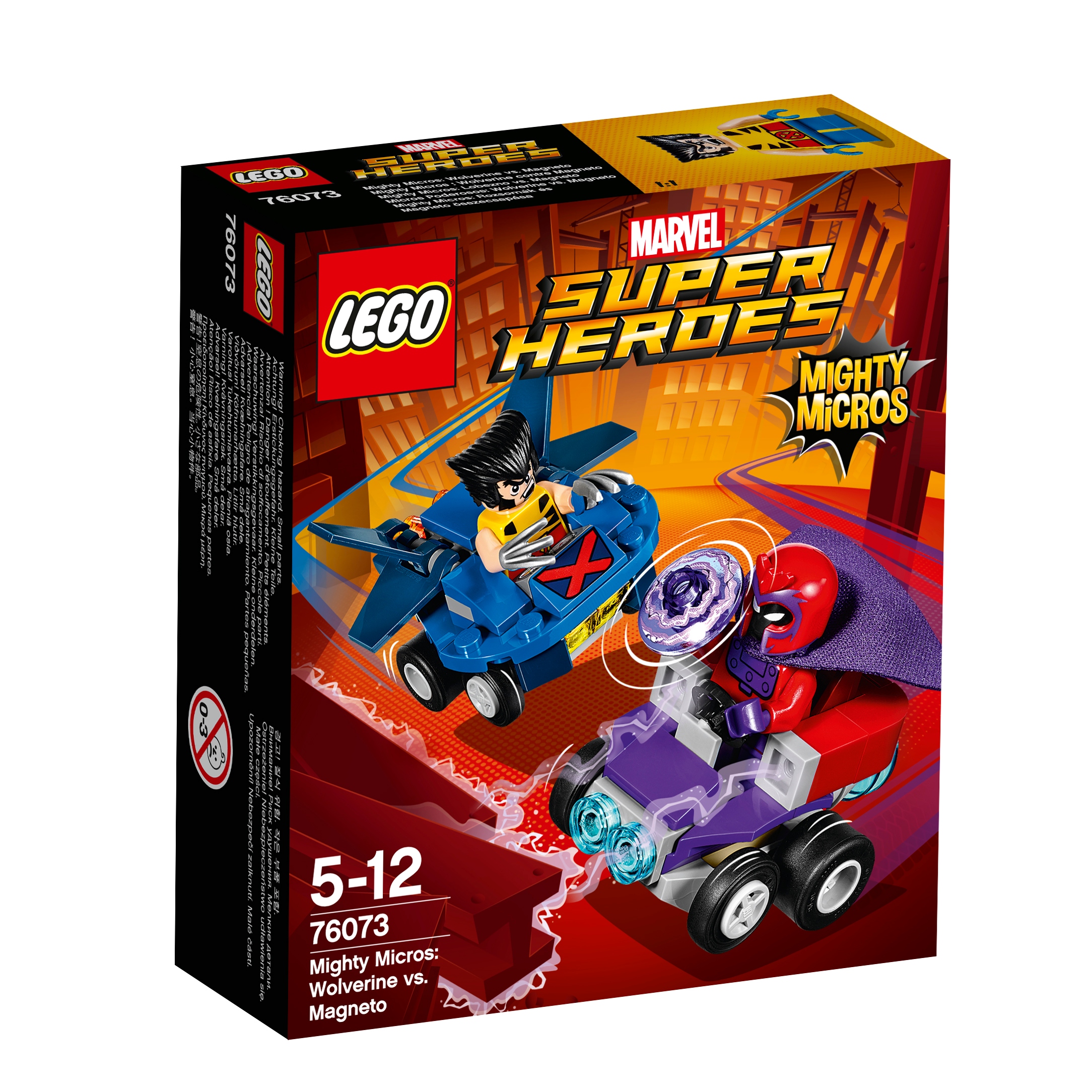 Lego 76073 Marvel Heroes Mighty Micros: Wolverine versus Magneto