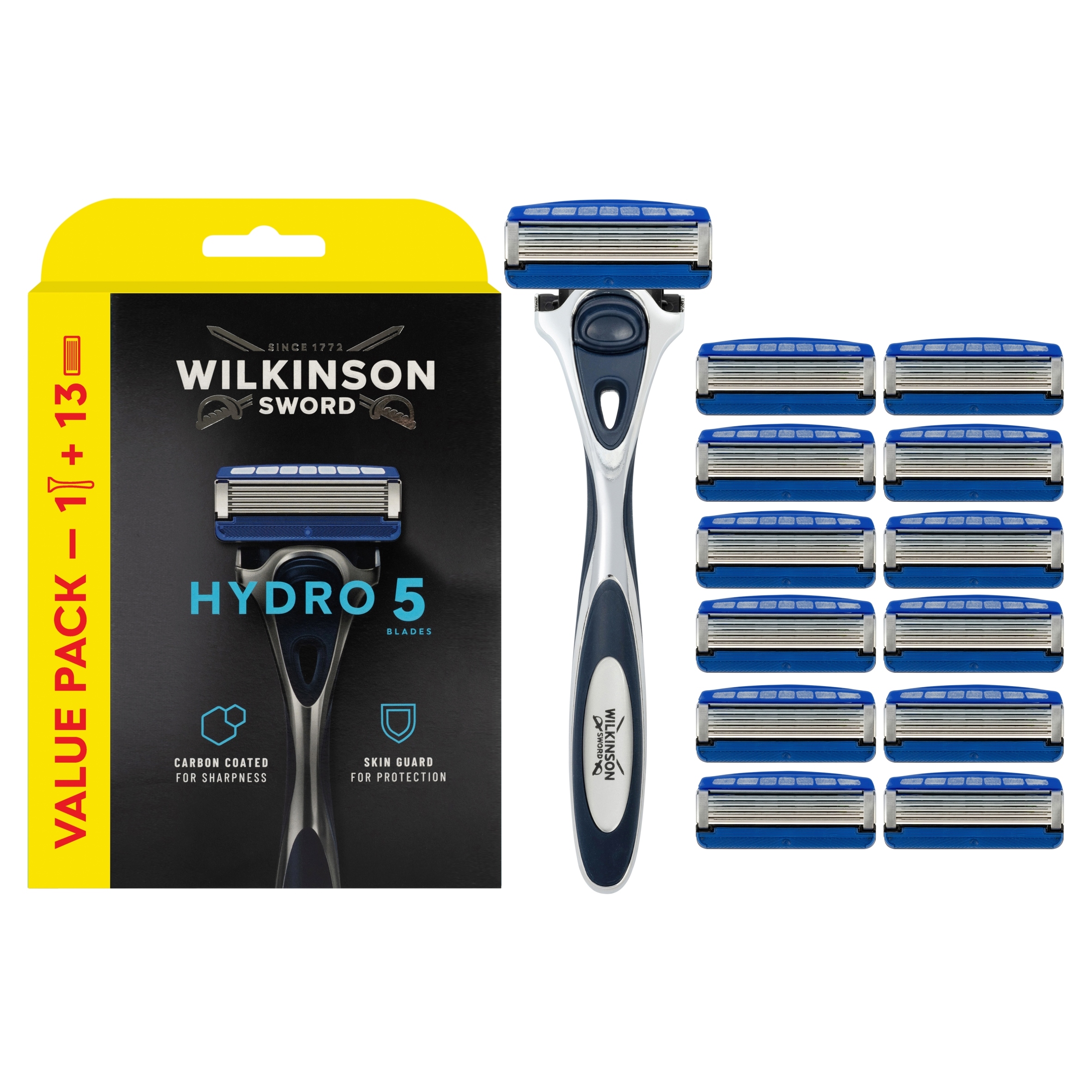 Maszynka Do Golenia Wilkinson Hydro 5 Skin Protection Rączka 13 Żyletek