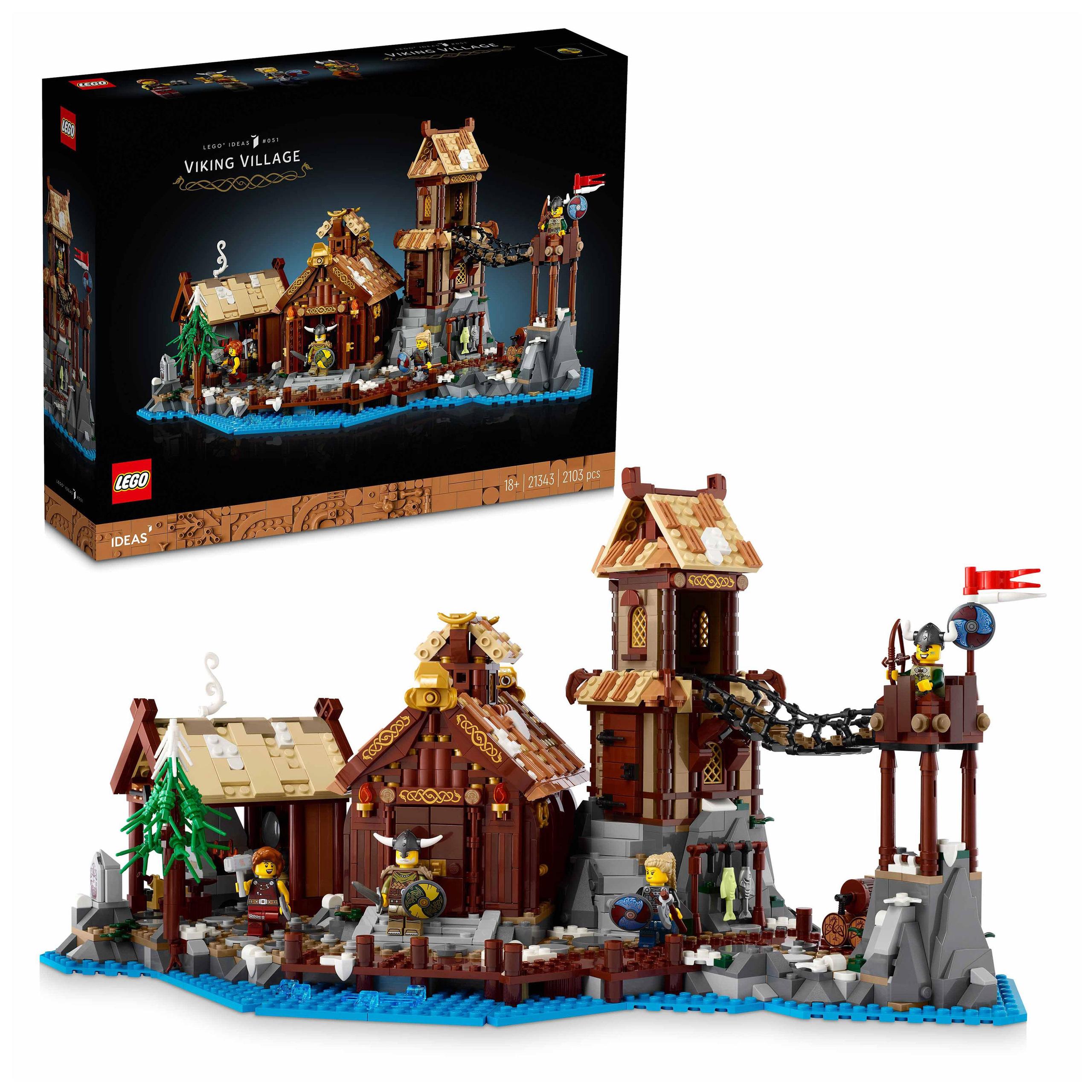 Lego Ideas Vikingská vesnice 21343
