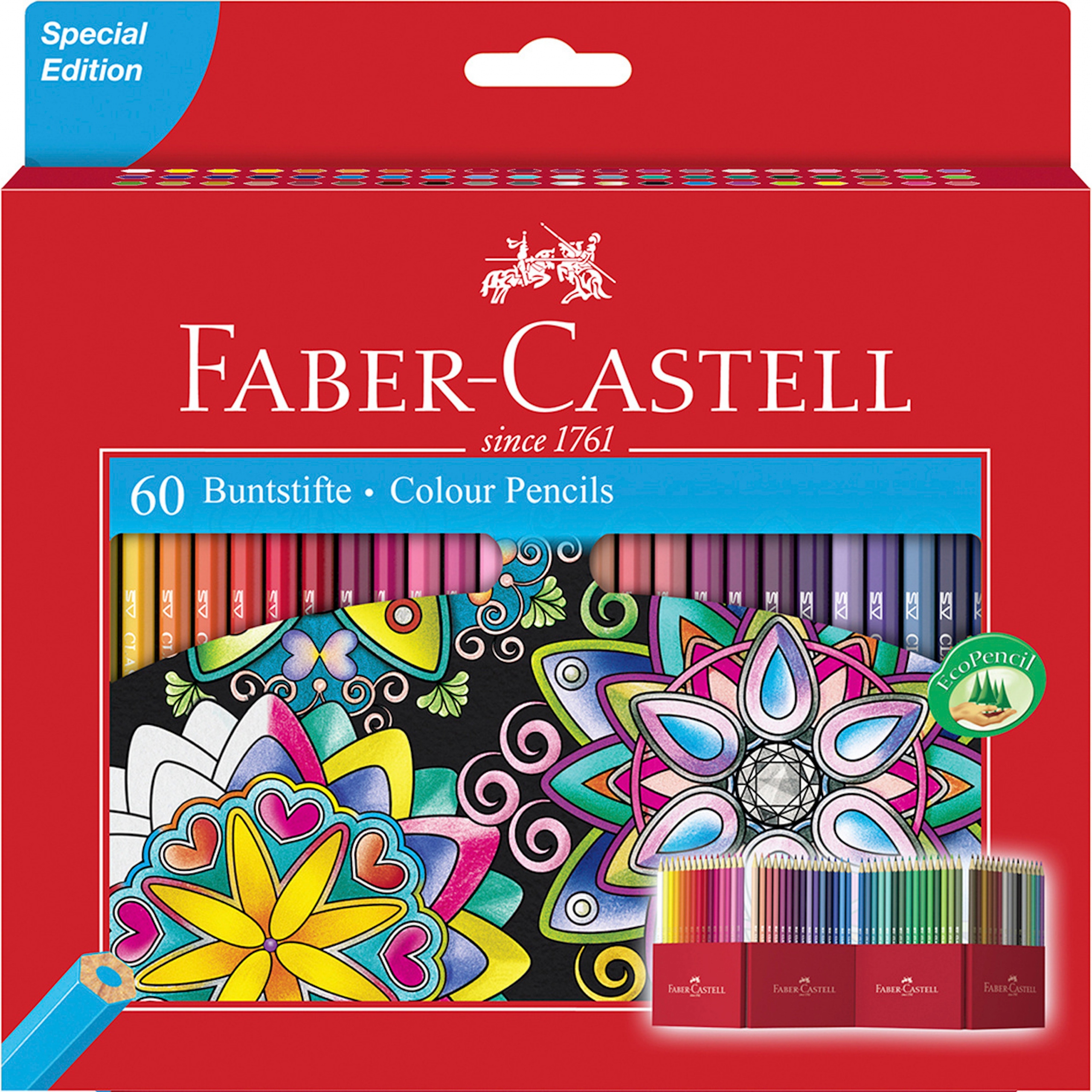 

Kredki ołówkowe Faber-Castell 111260 60 szt.