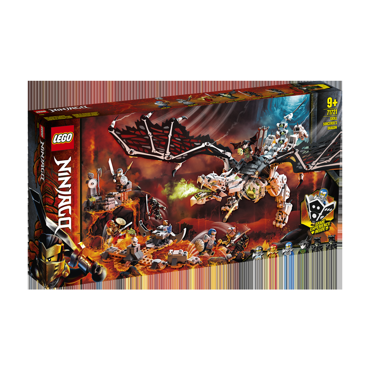 Lego Ninjago Drak Skeletového čaroděje 71721