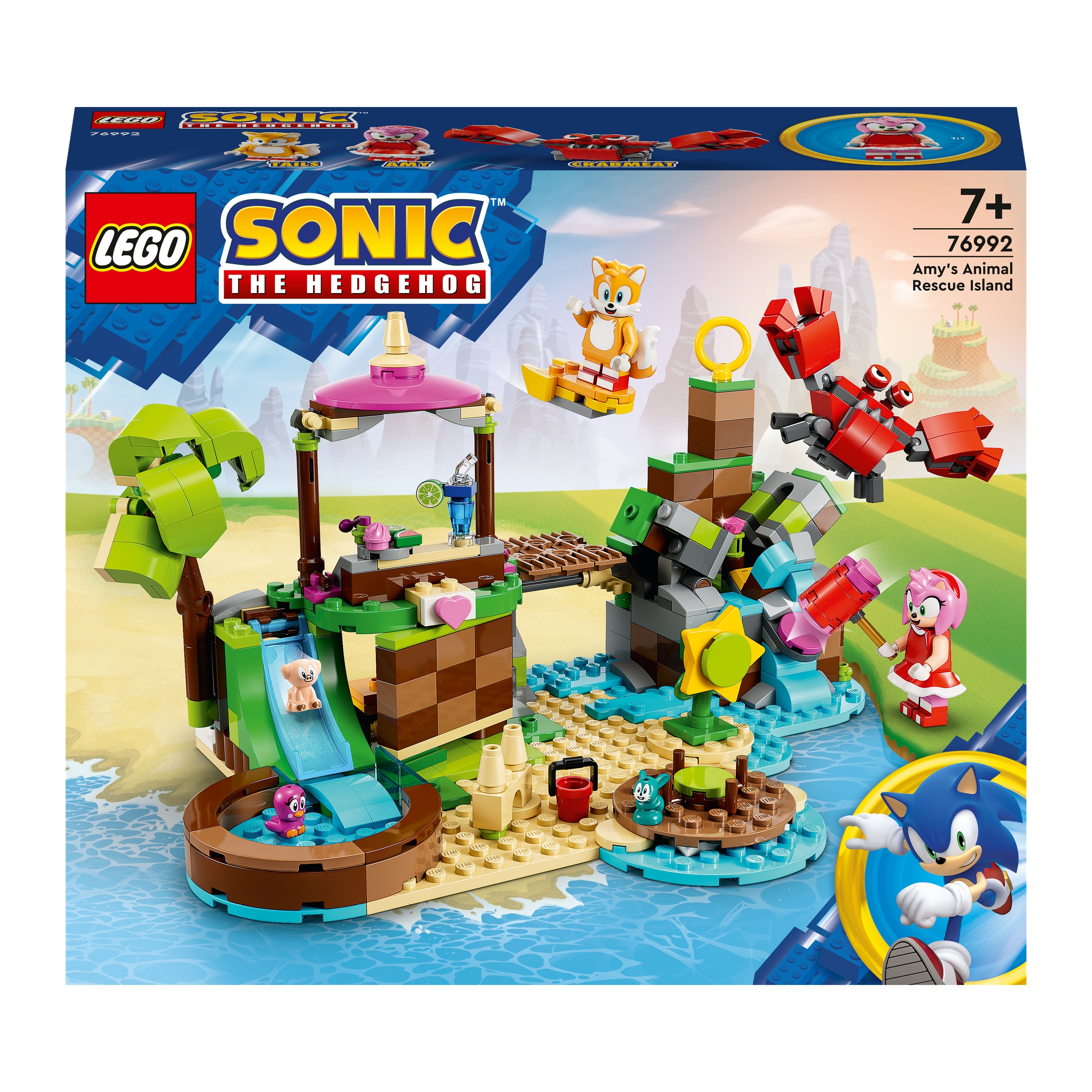 LEGO Sonic the Hedgehog 76992 Ostrov záchrany zvířat Amy