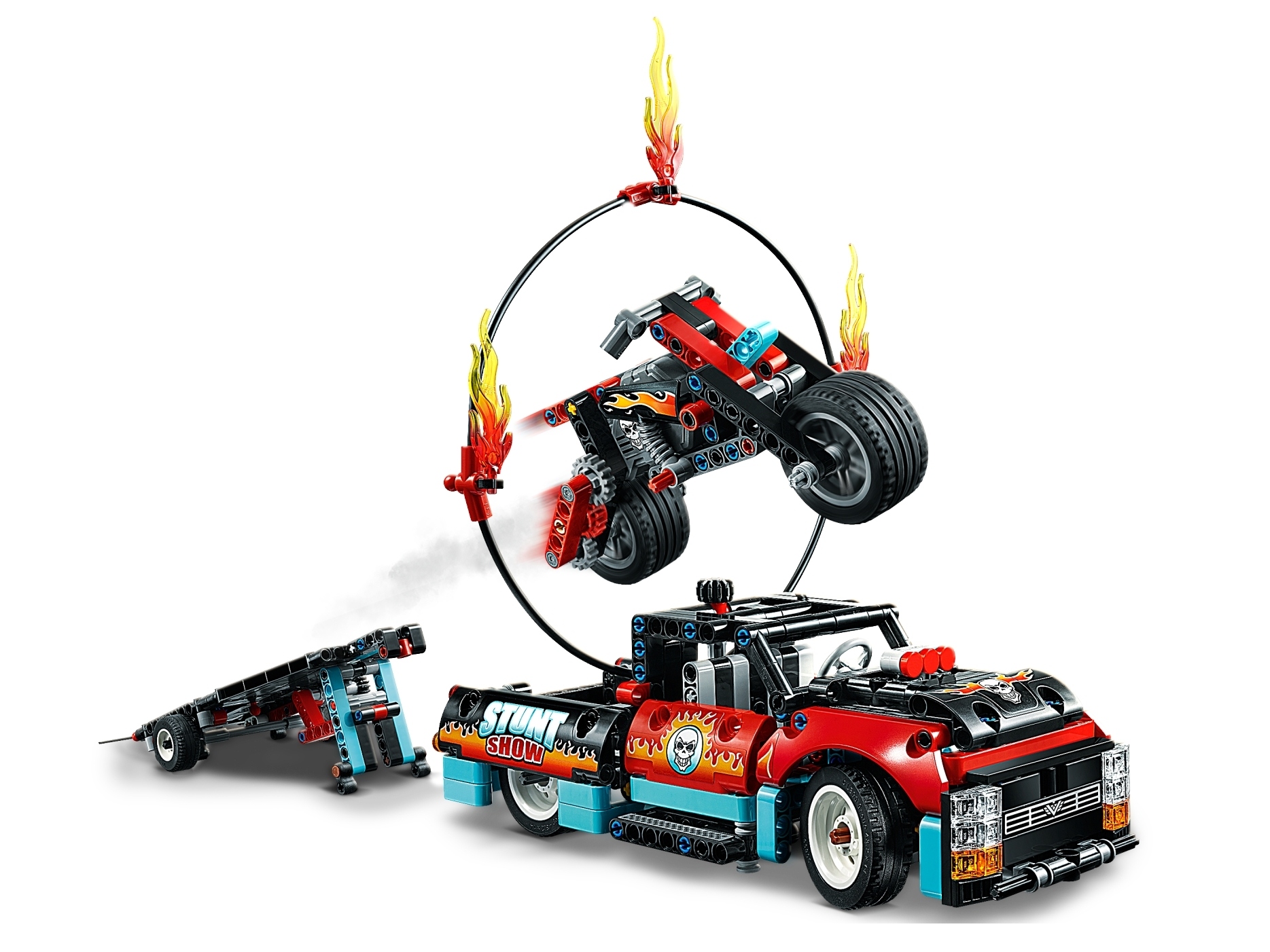 Lego 42106 Technic Skříň a kaskadérská motorka Perfektní dárek