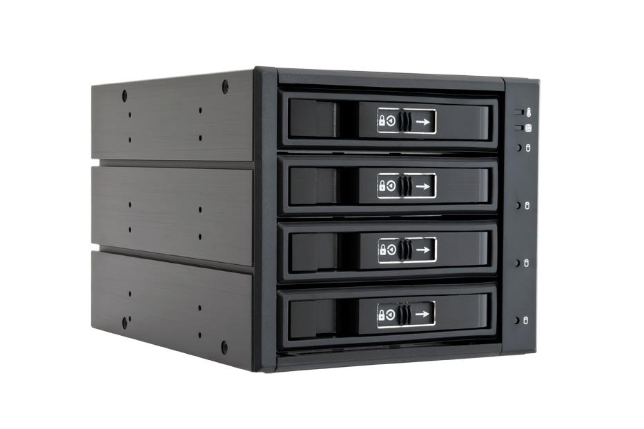 Chieftec CBP-3141SAS panel drive bay Czarny