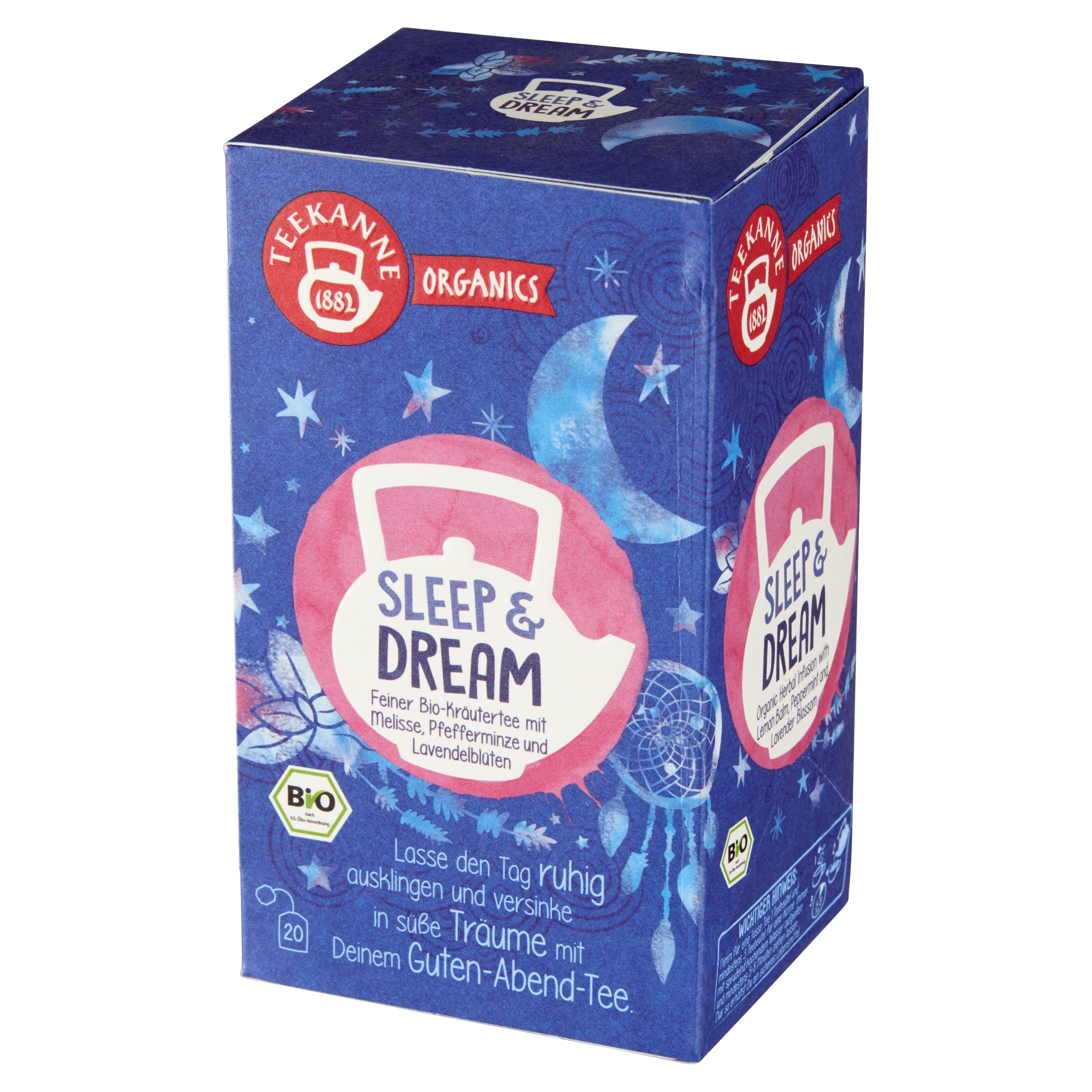 Levně Teekanne Organic Organický bylinný čaj Sleep & Dream 20 ks