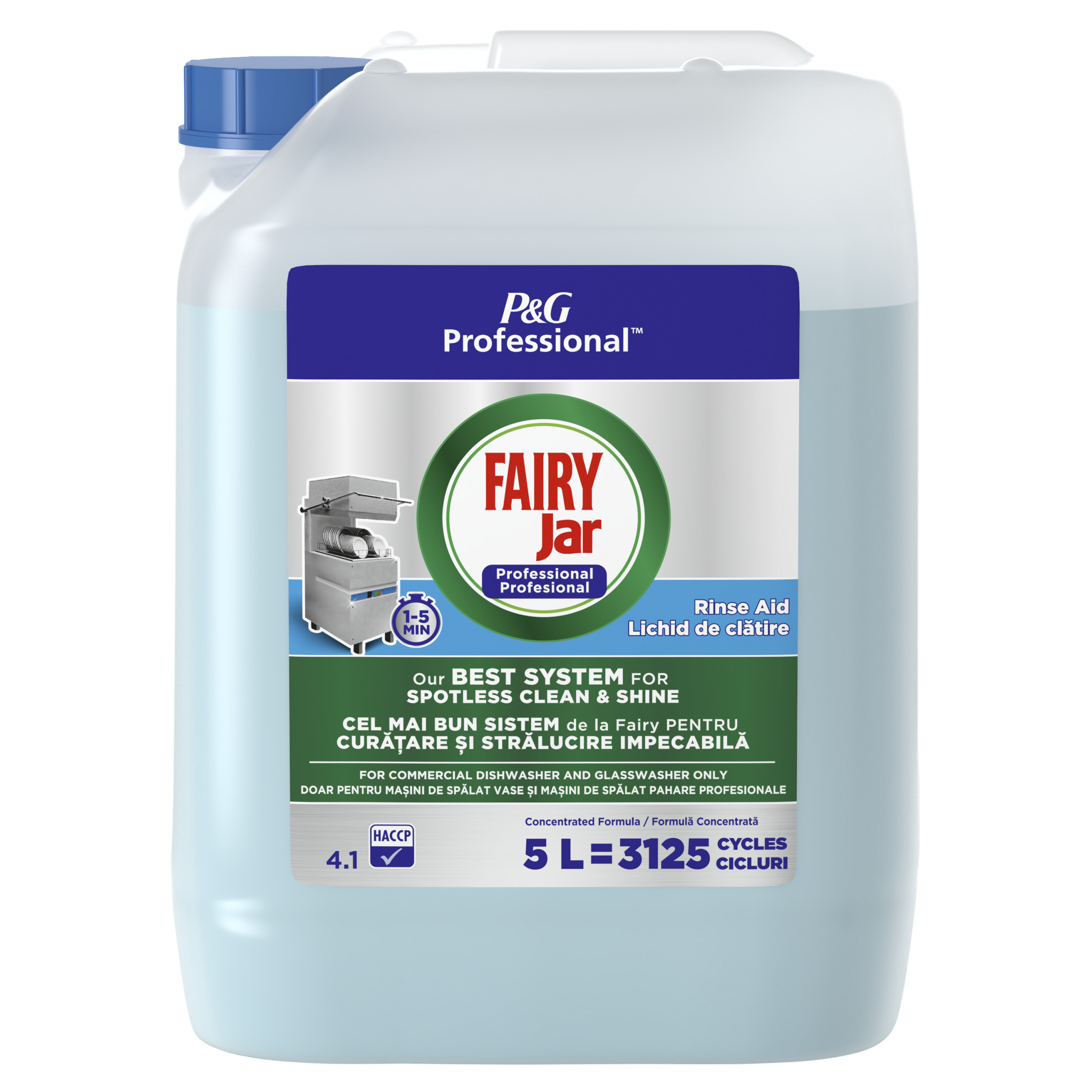 Fairy Jar Professional Leštidlo do myčky nádobí 5 l