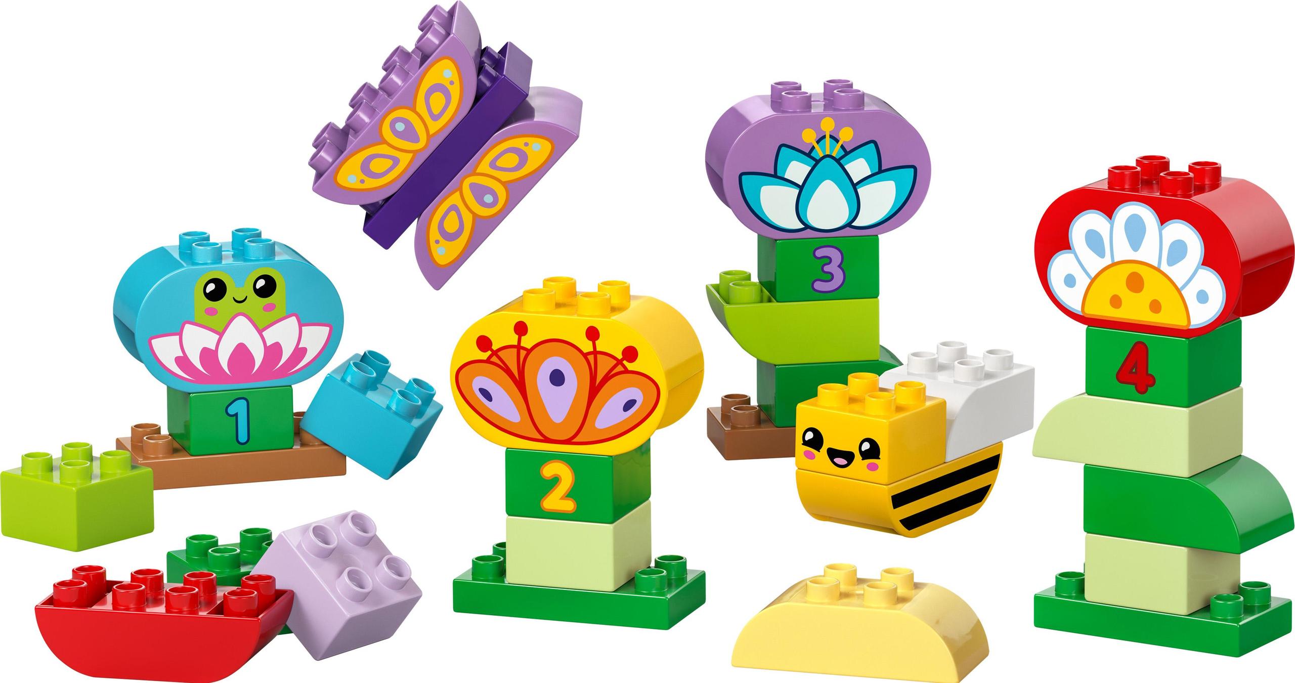 Klocki Lego Duplo Kreatywny Ogrod I Kwiaty Zestaw Dla Dzieci